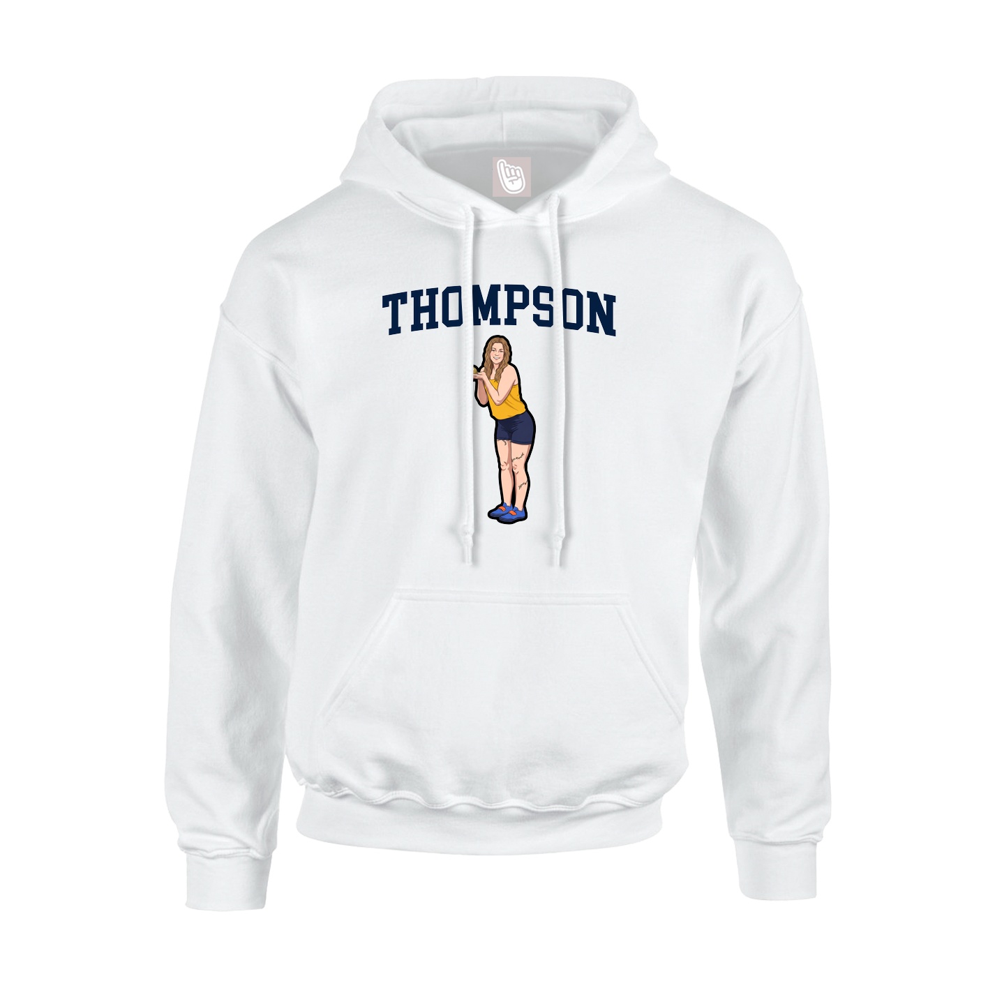 Youth Hoodie — Shirsey in White