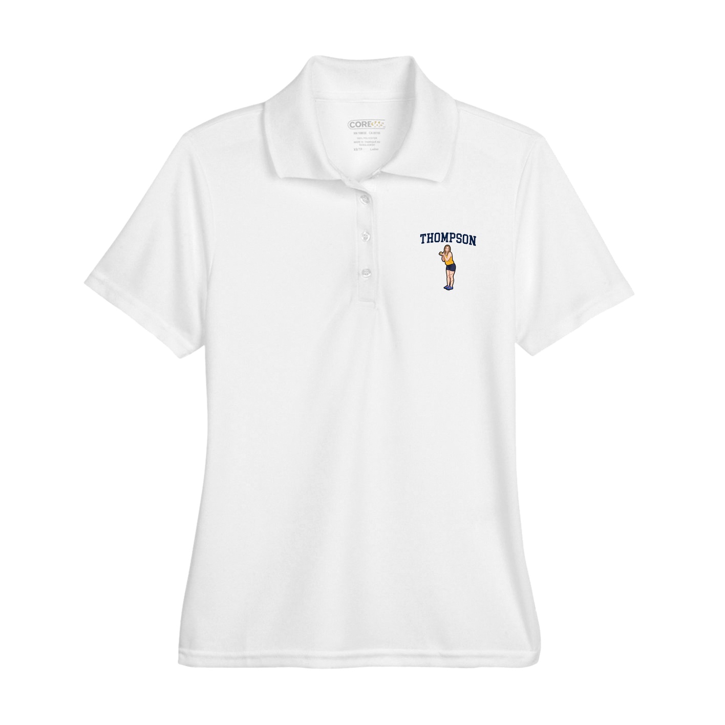 Womens Performance Polo — Shirsey in White