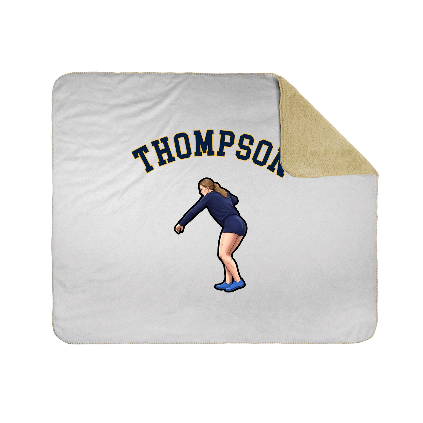 Throw Blanket — Shirsey Arch in White