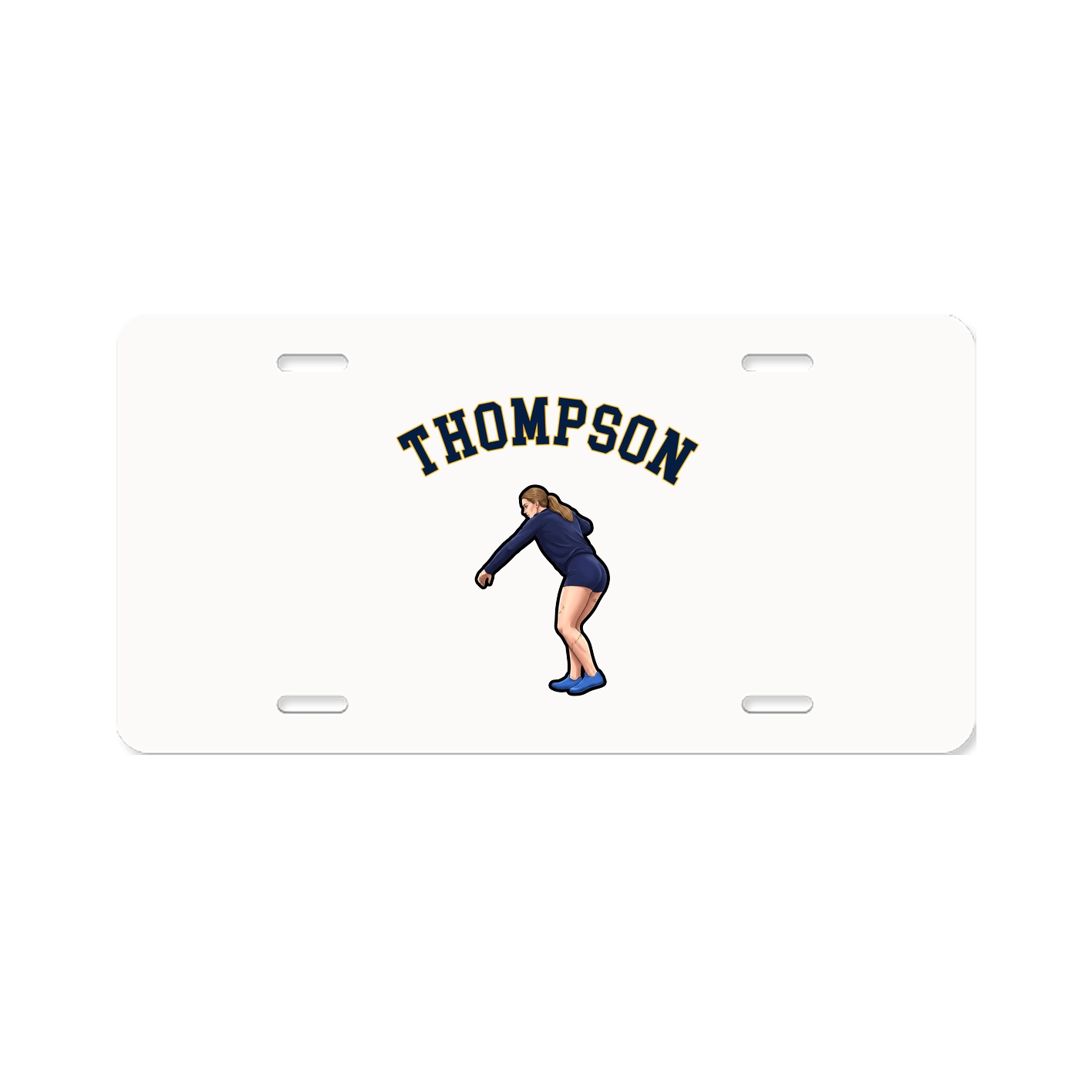 License Plate — Shirsey Arch in Classic