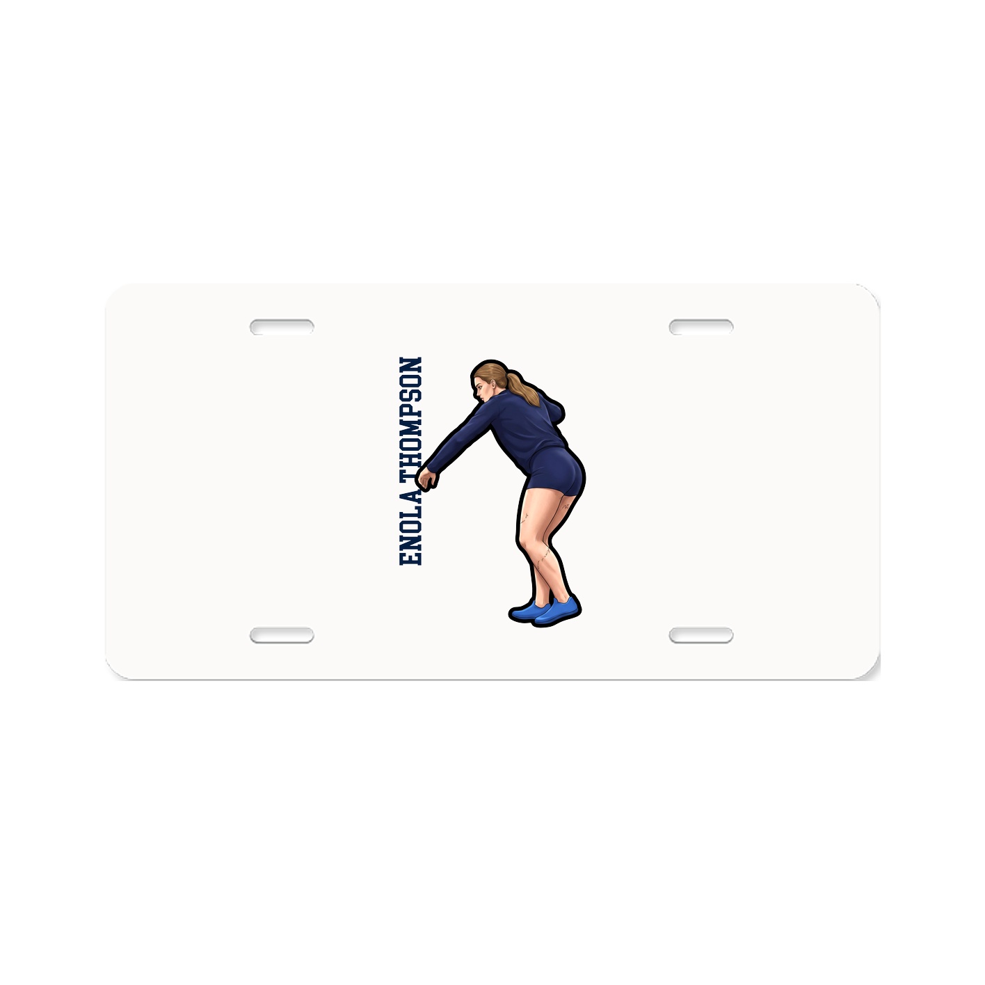 Aluminum License Plate