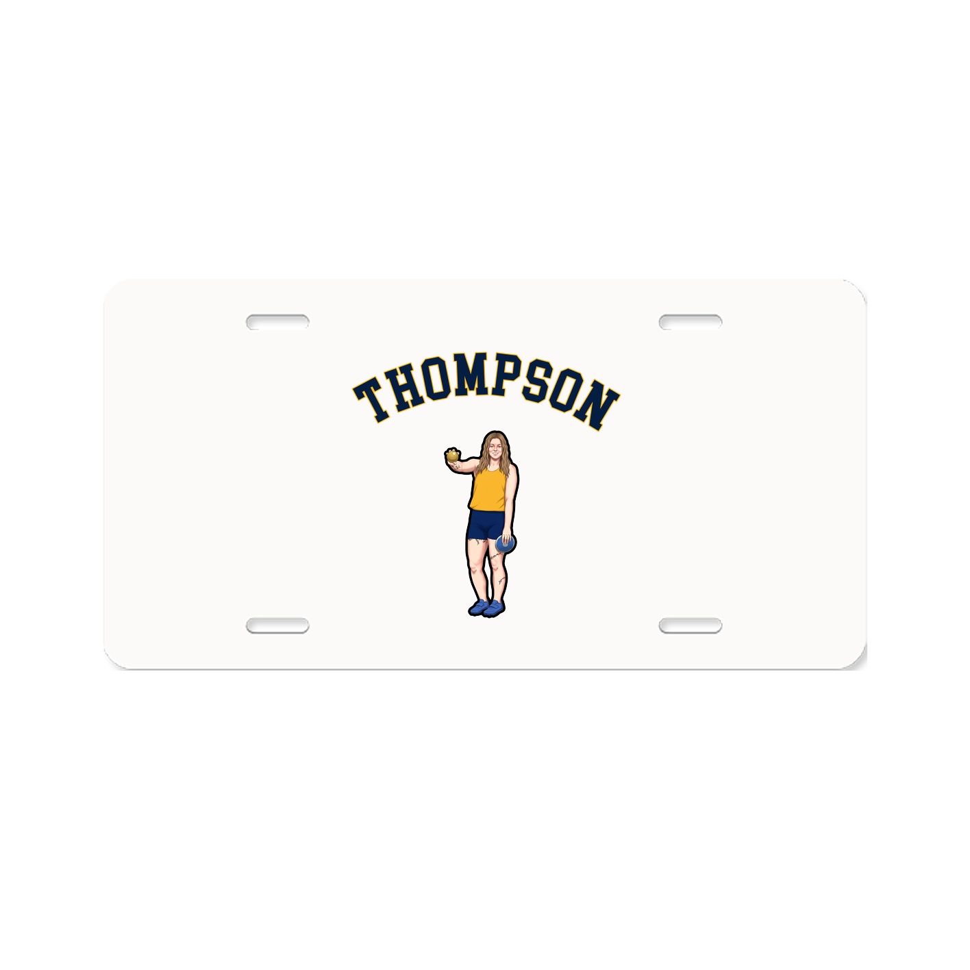 License Plate — Shirsey Arch in Classic