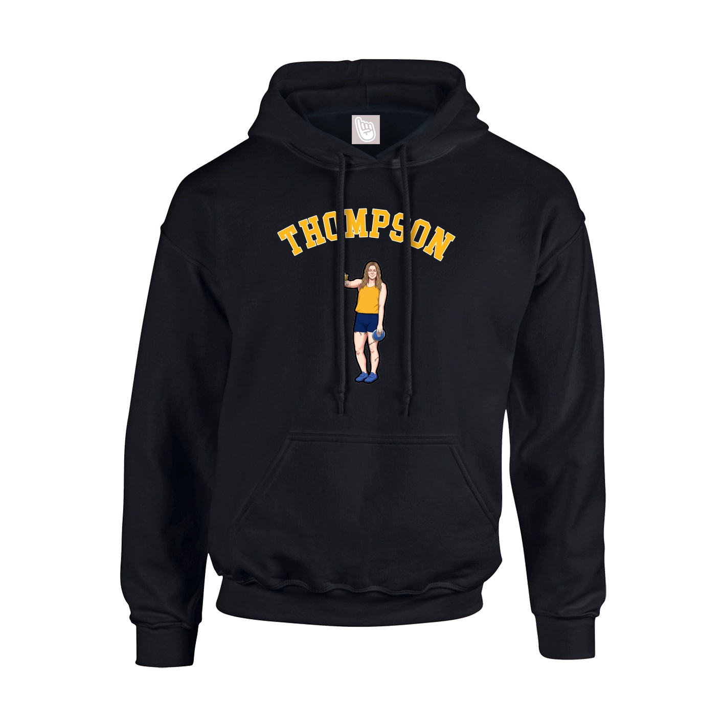 Youth Hoodie — Shirsey Arch in Black