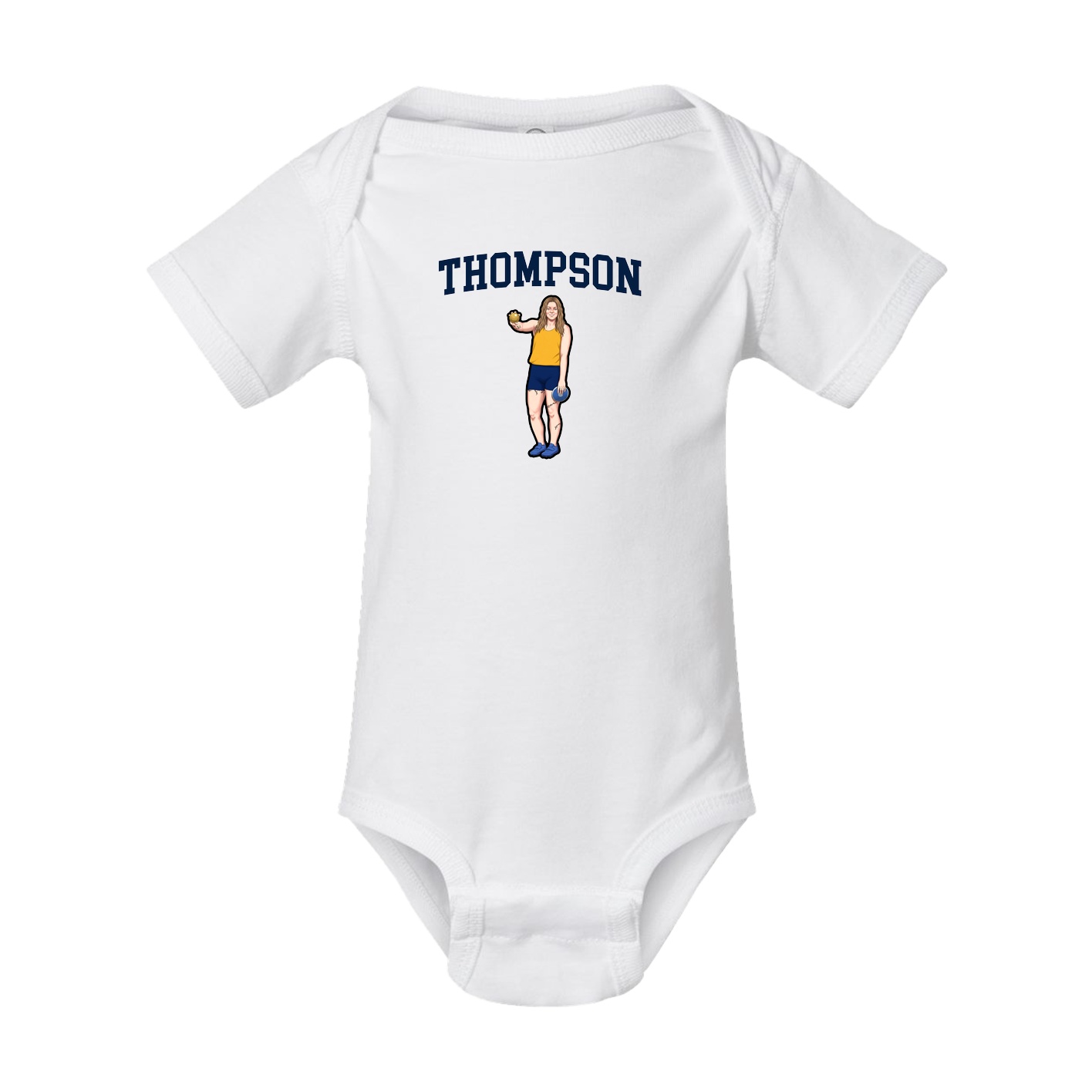 Baby Onesie — Shirsey in White