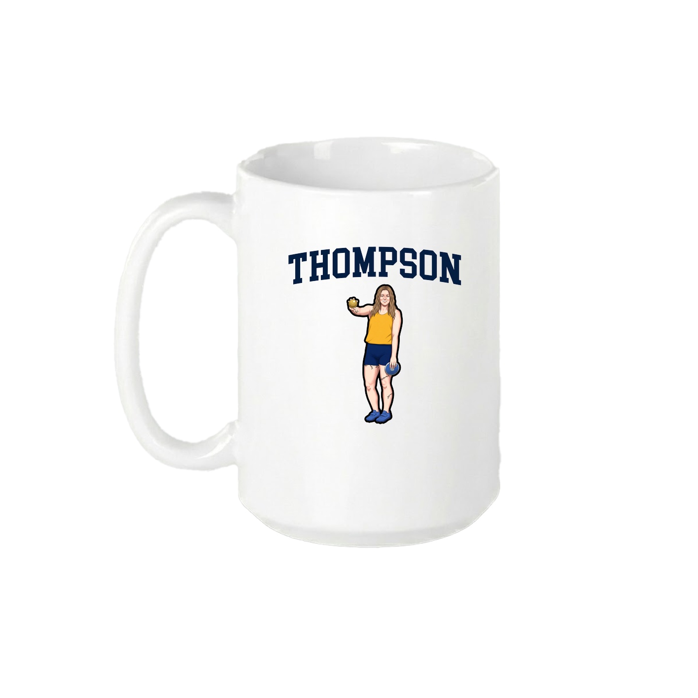 15oz Coffee Mug — Shirsey in White