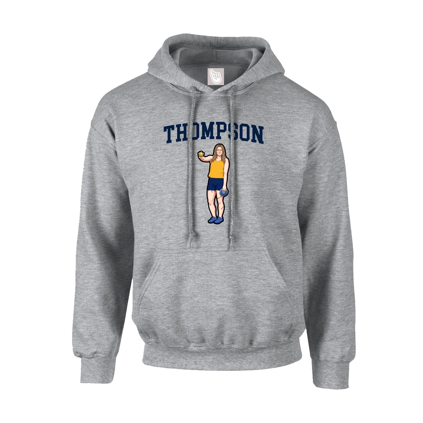 Youth Hoodie — Shirsey in Grey