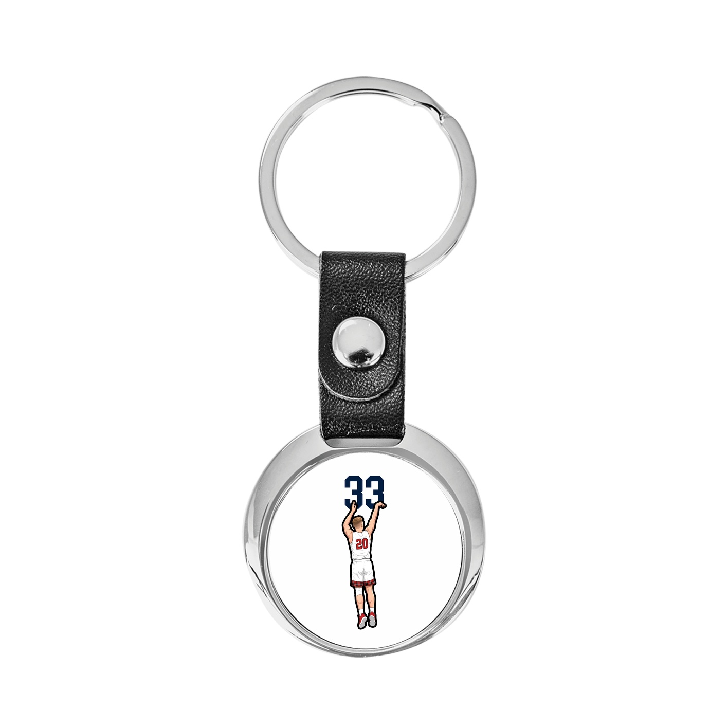 Key Chain — Number Top in Classic