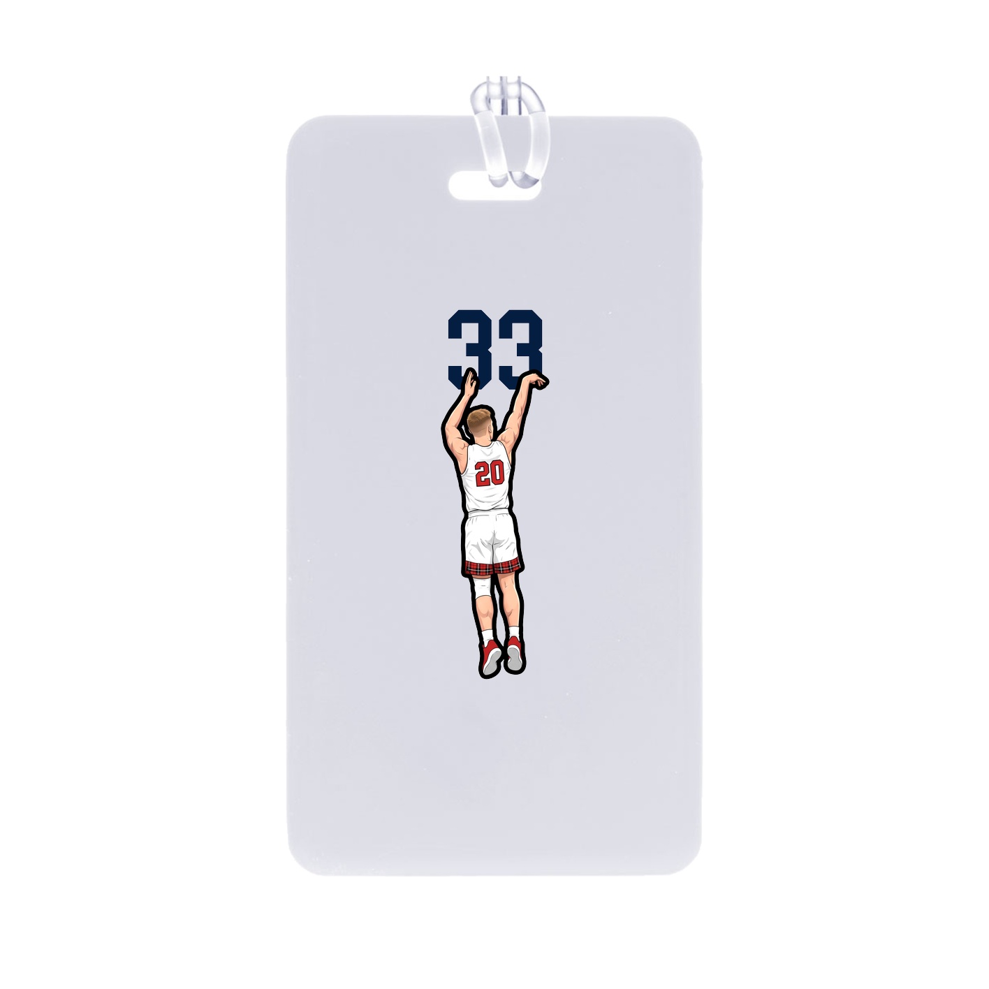 Bag Tag — Number Top in Classic