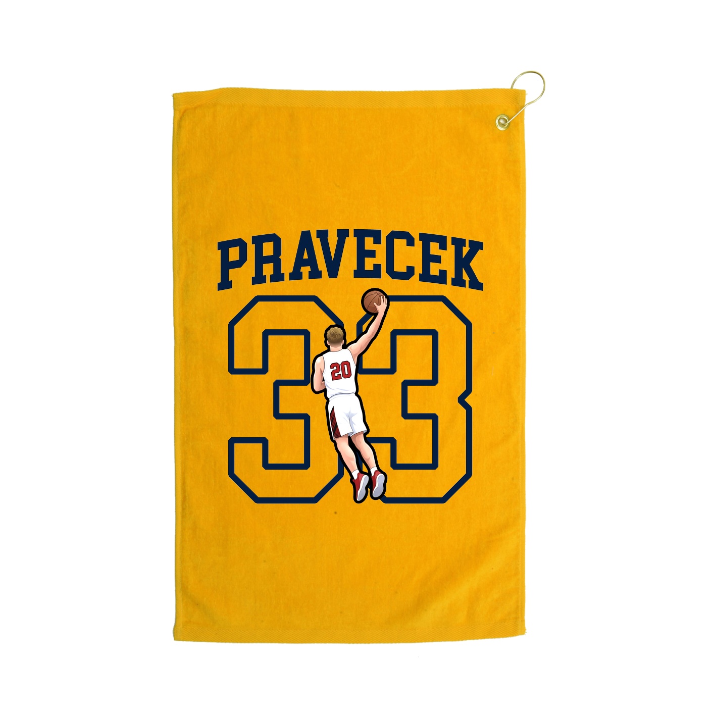 Golf Towel — Shirsey in Gold