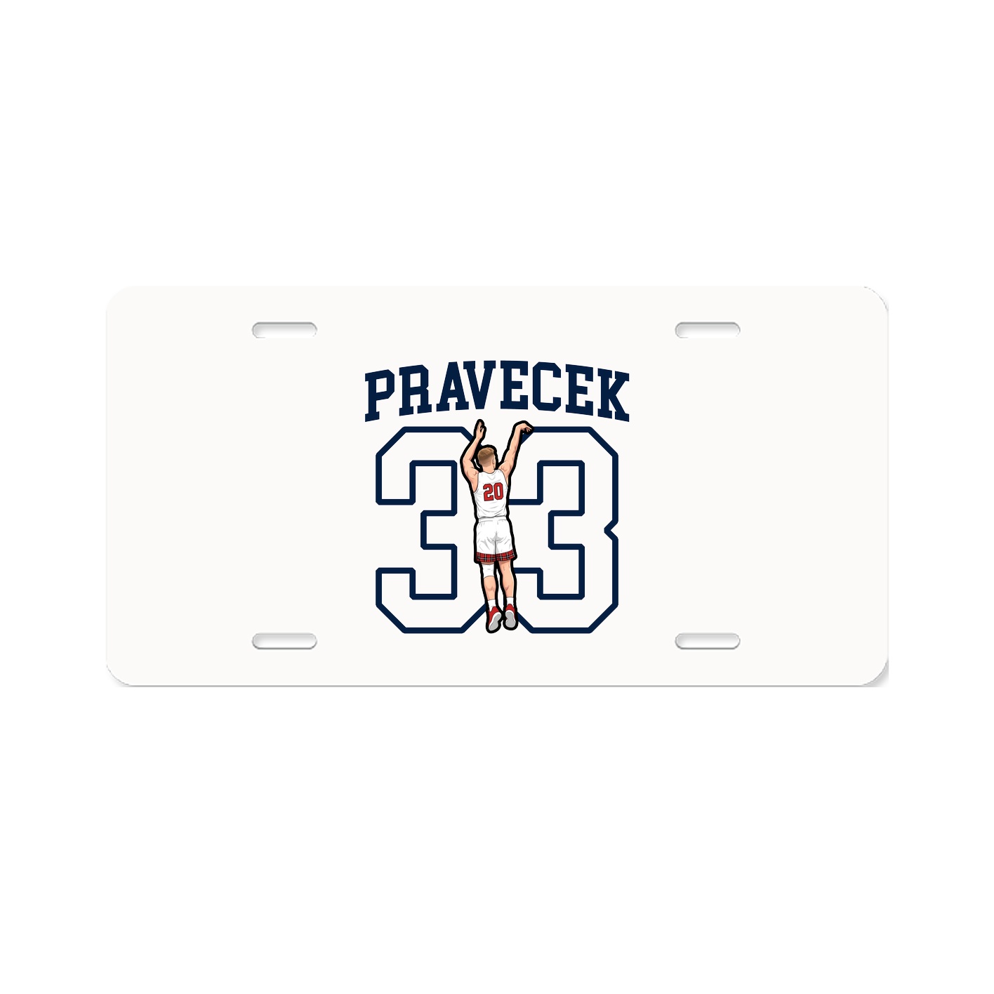 License Plate — Shirsey in Classic