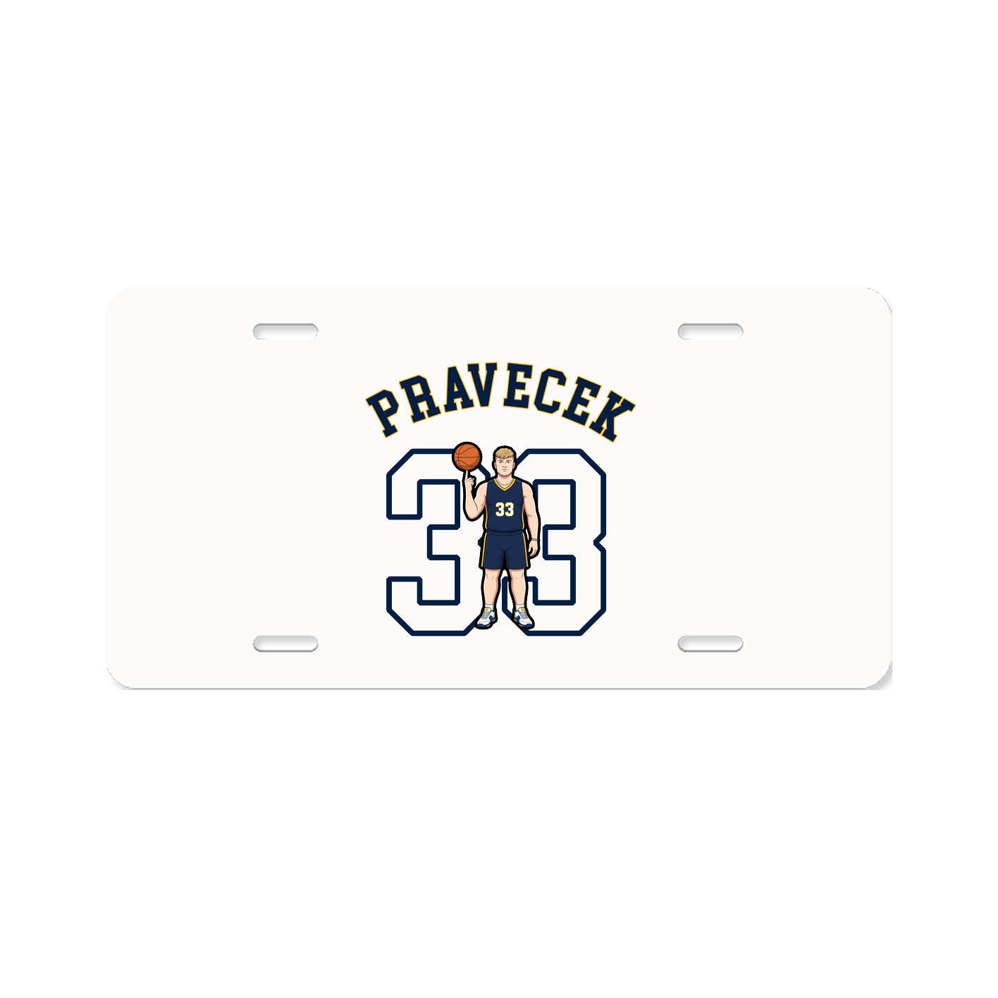 License Plate — Shirsey Arch in Classic