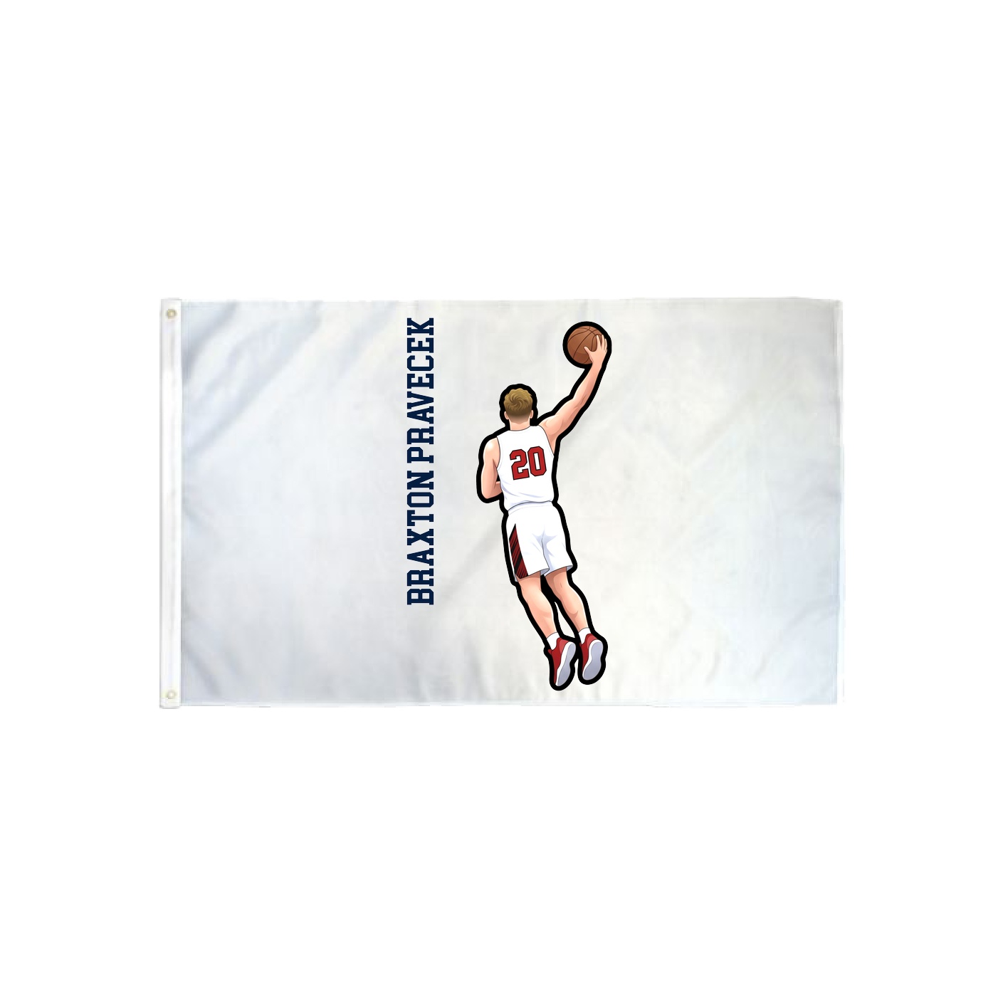 3x5 Flag — Name Vertical in Classic