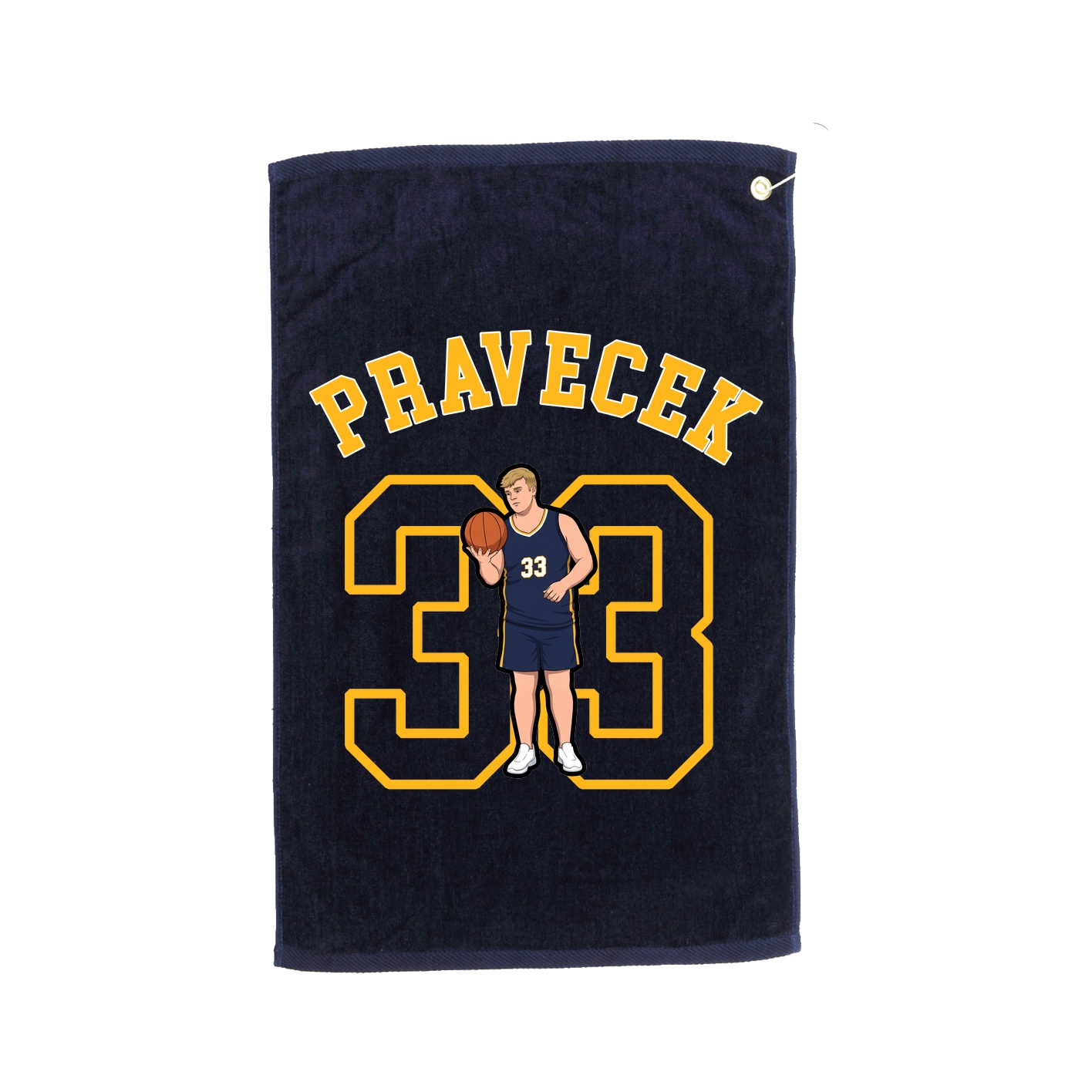 Golf Towel — Shirsey Arch in Navy