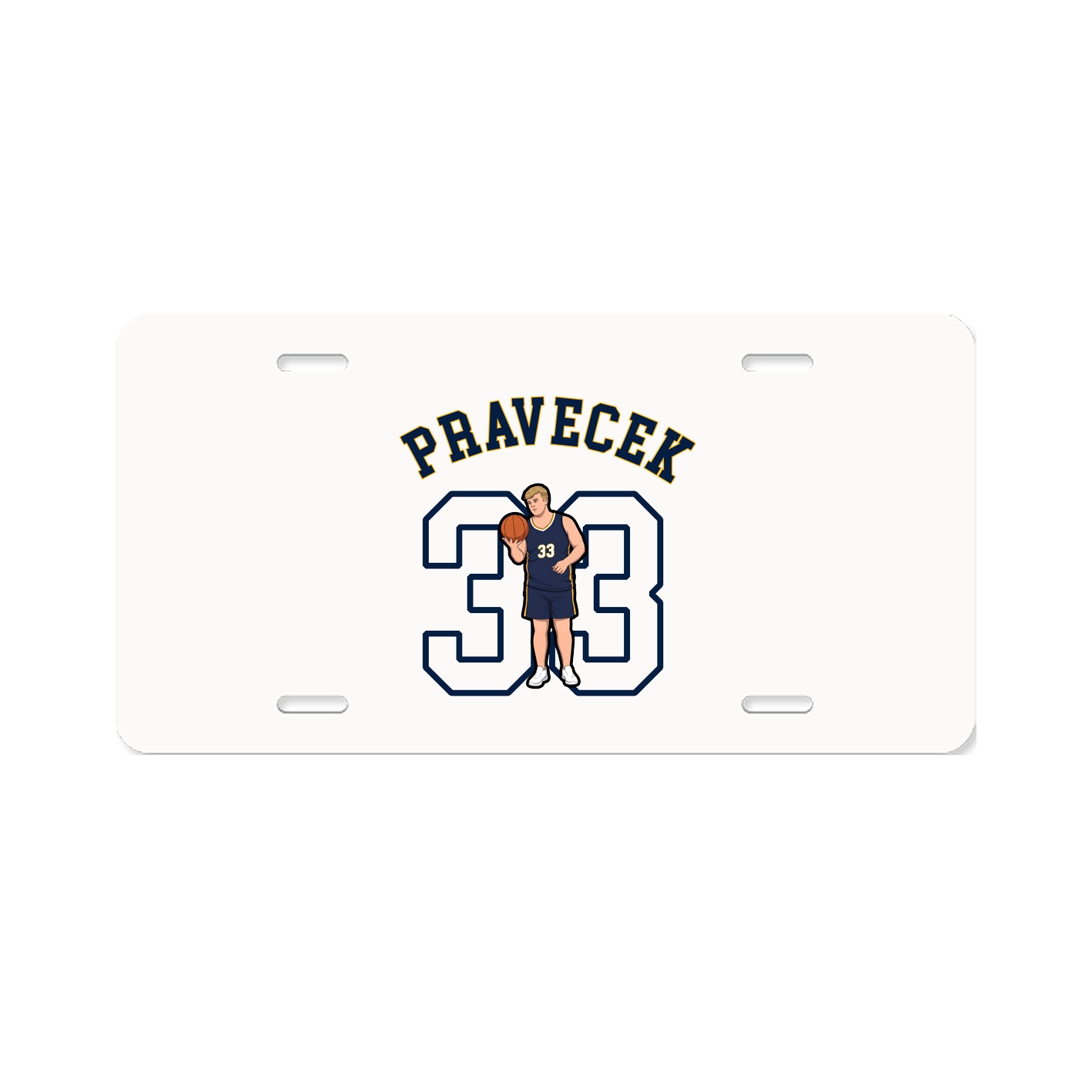 License Plate — Shirsey Arch in Classic