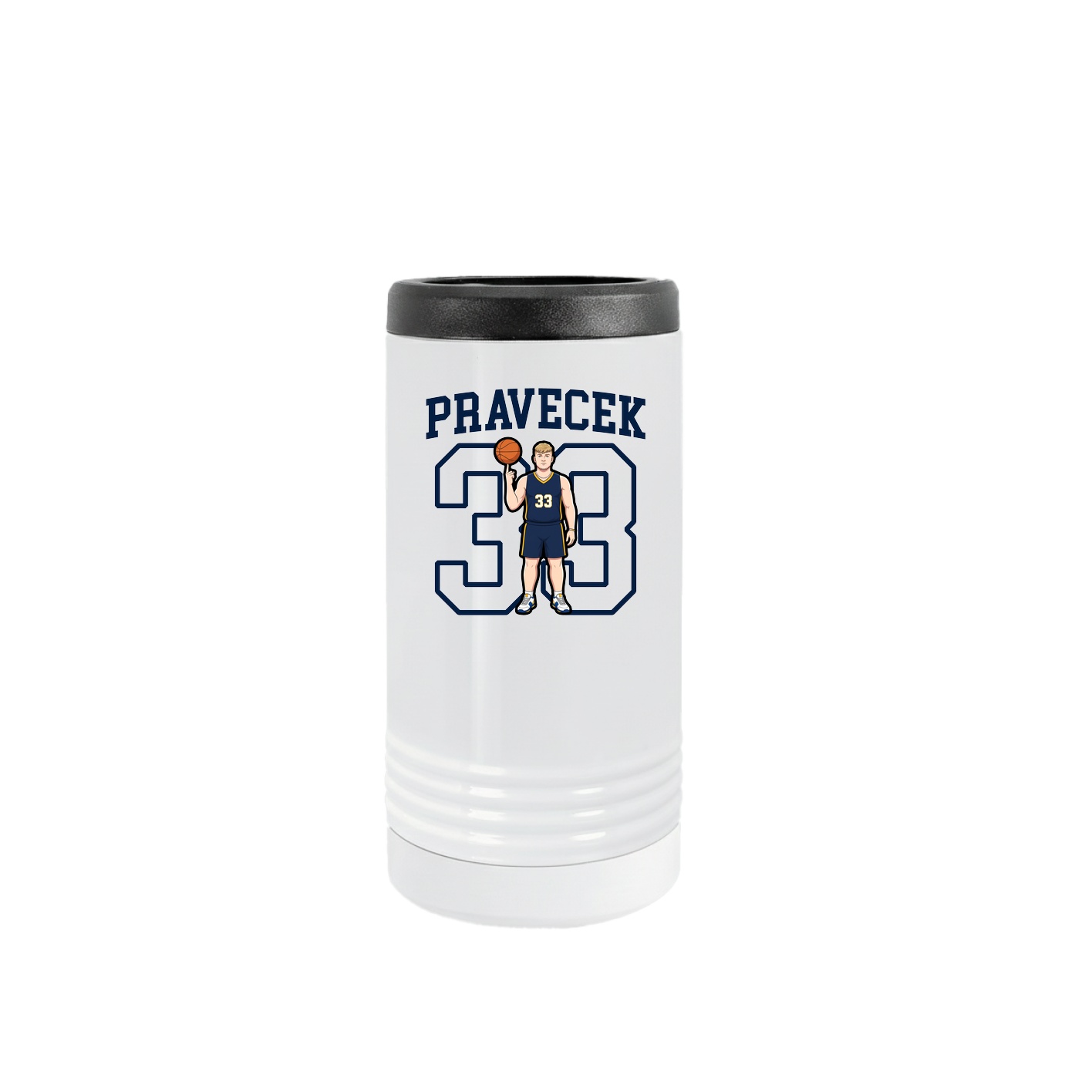 Slim Beverage Holder — Shirsey in White