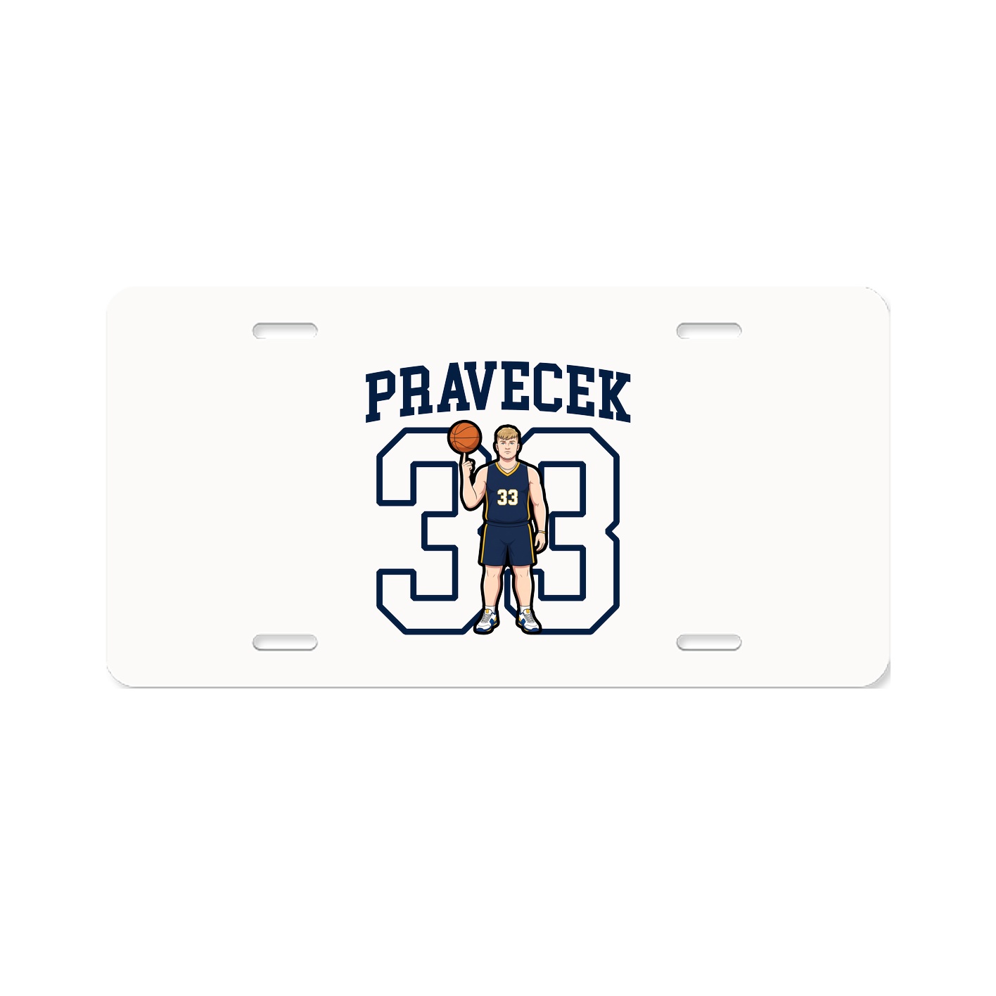 License Plate — Shirsey in Classic