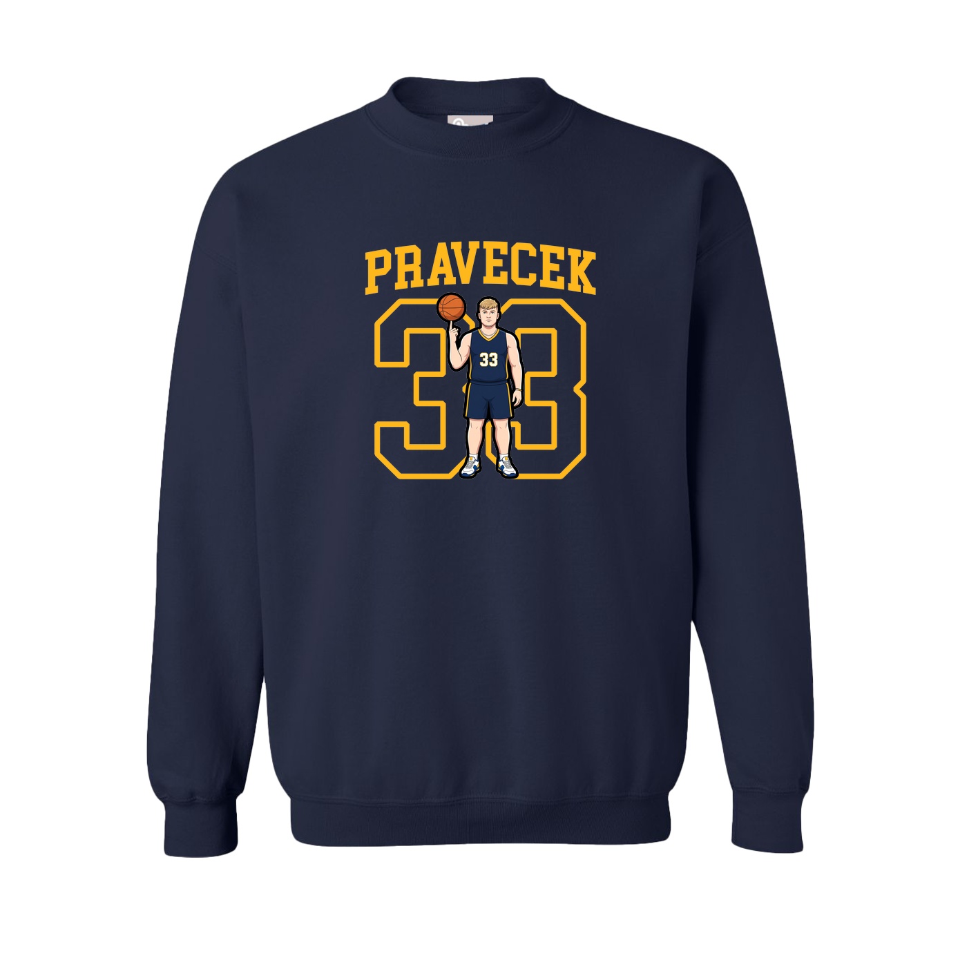 Fleece Crew — Shirsey in Navy