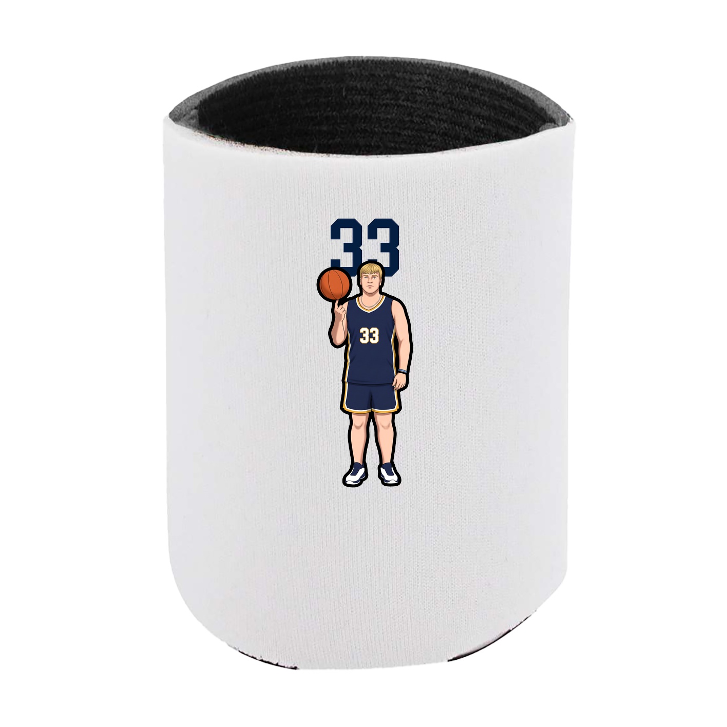 Can Holder — Number Top in White