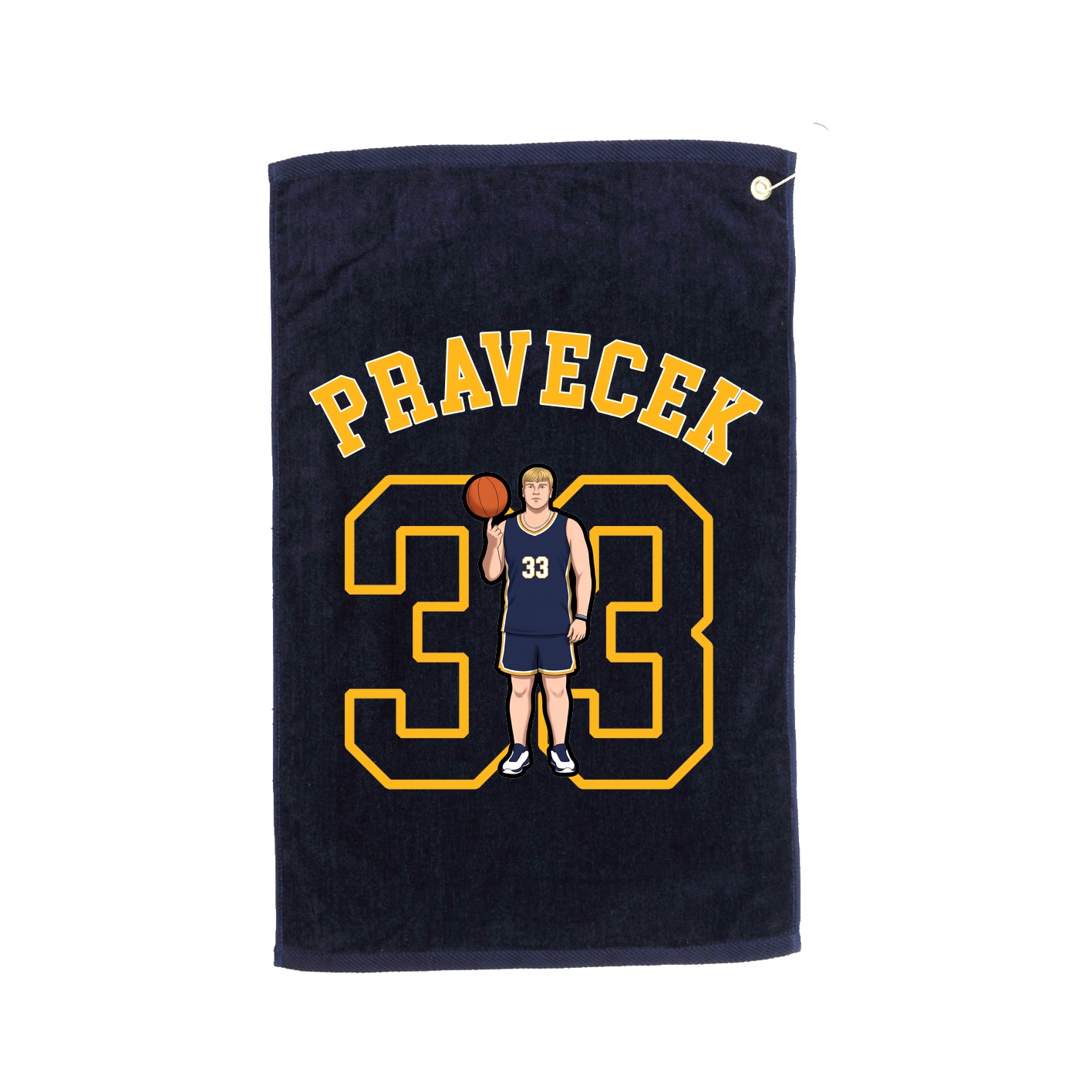 Golf Towel — Shirsey Arch in Navy