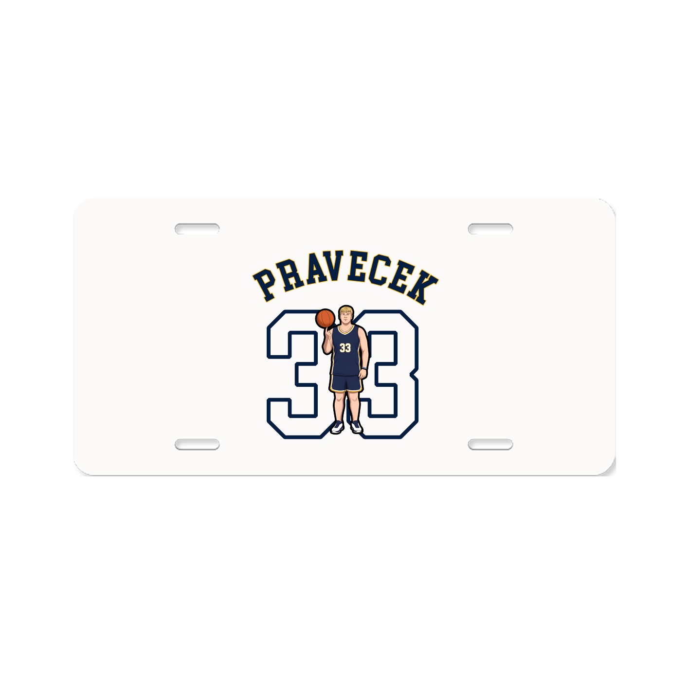License Plate — Shirsey Arch in Classic