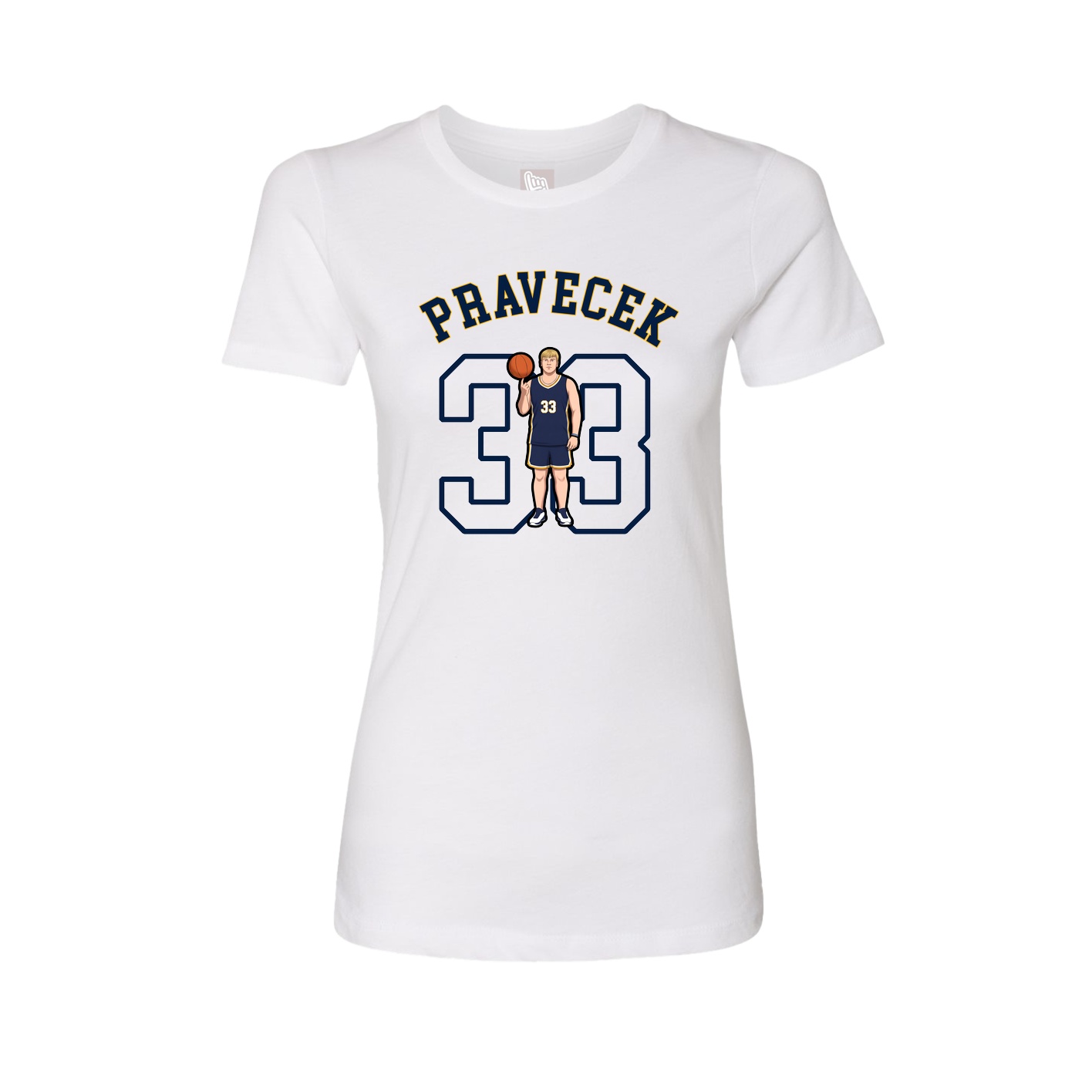 Womens Tee — Shirsey Arch in White
