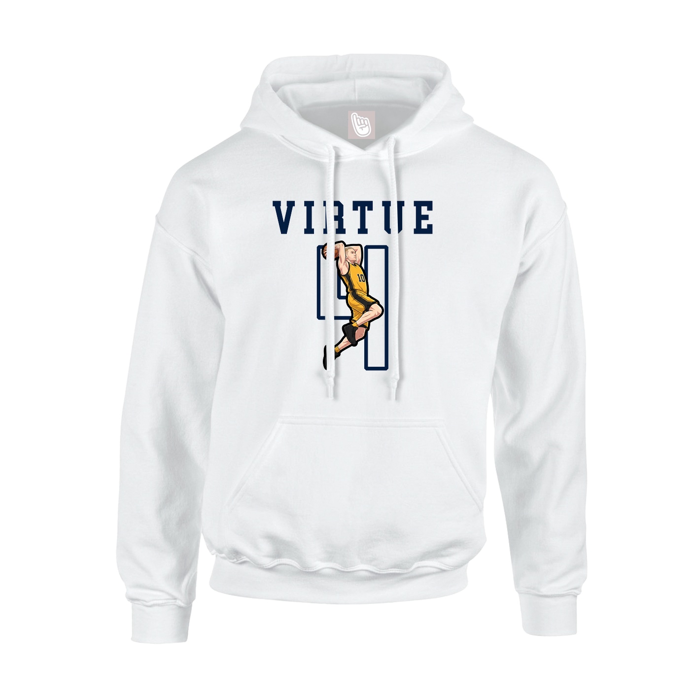 Youth Hoodie — Shirsey in White