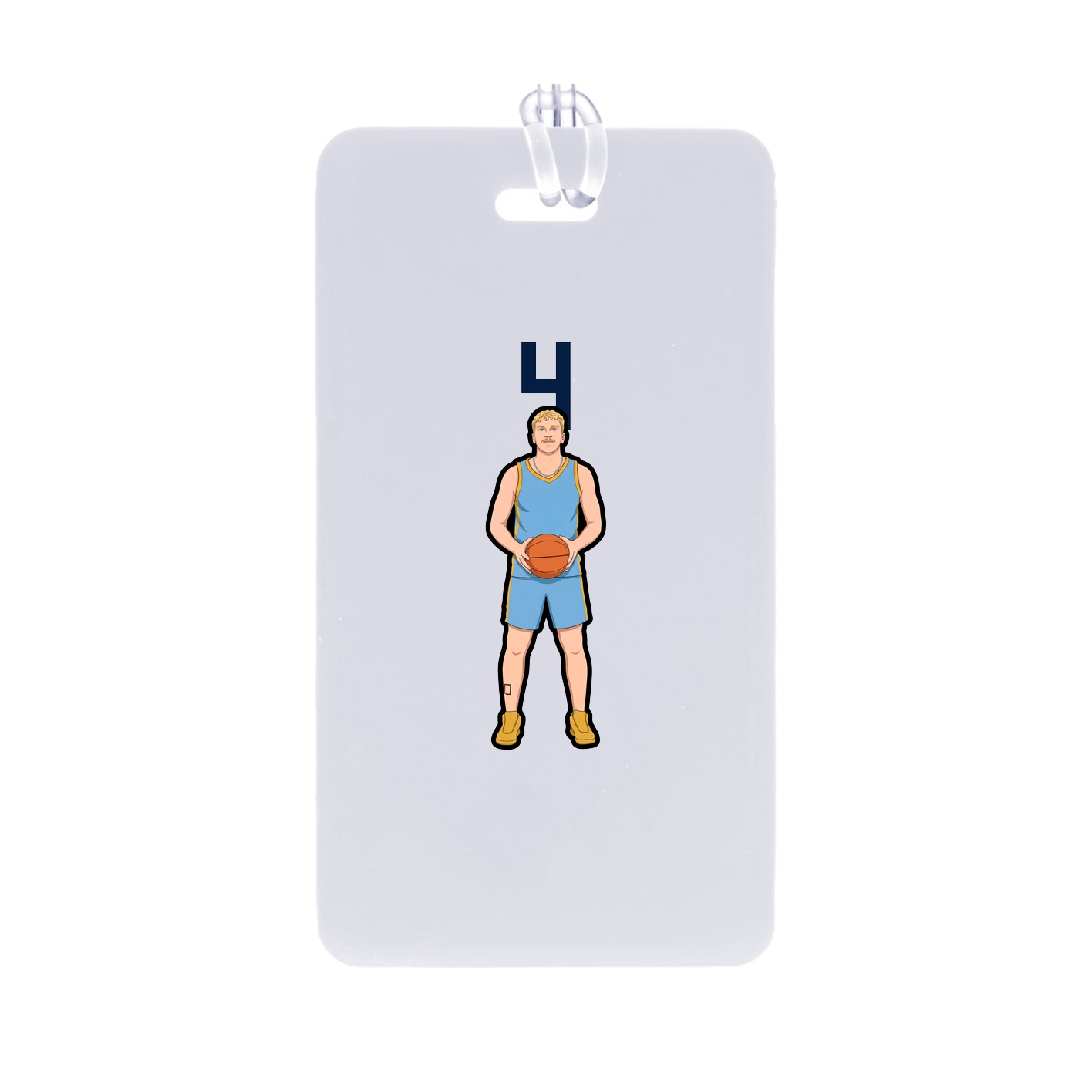 Bag Tag — Number Top in Classic