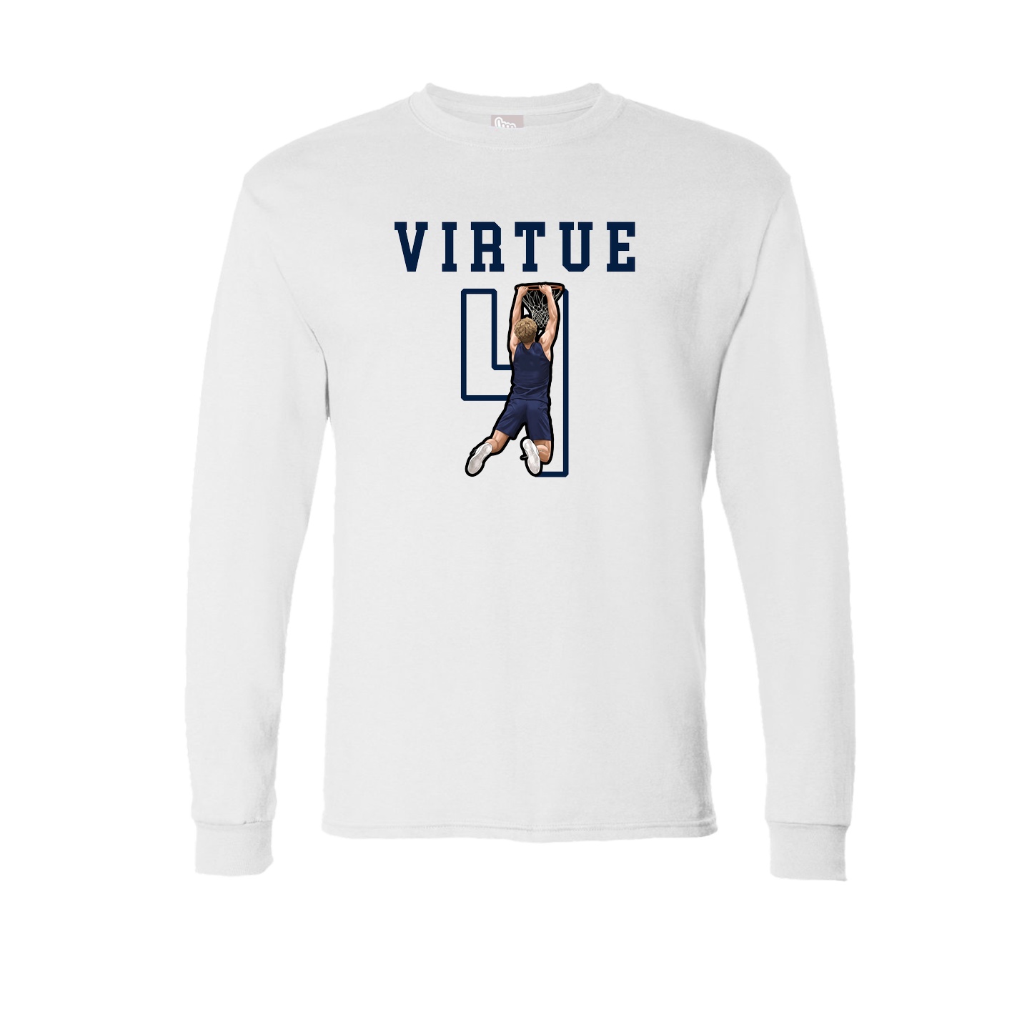 Long Sleeve Tee — Shirsey in White