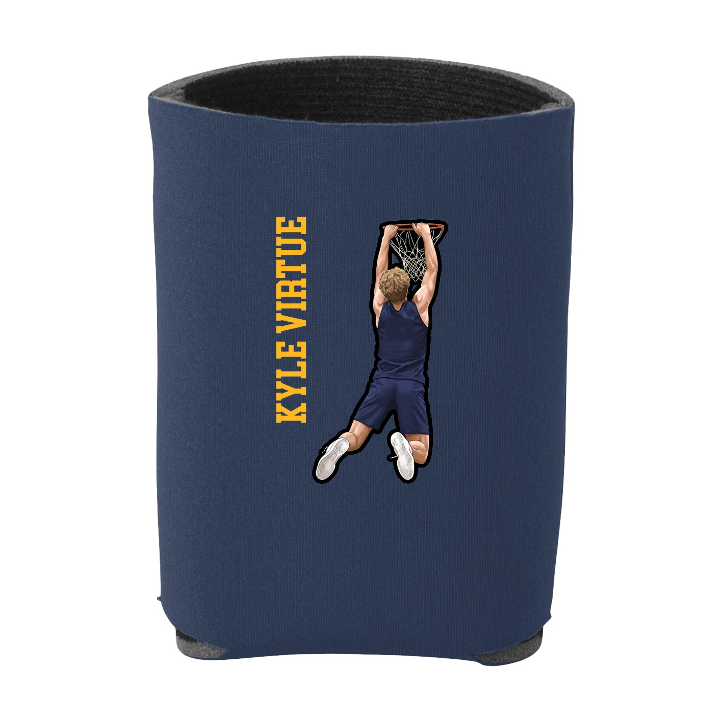 Can Holder — Name Vertical in Navy