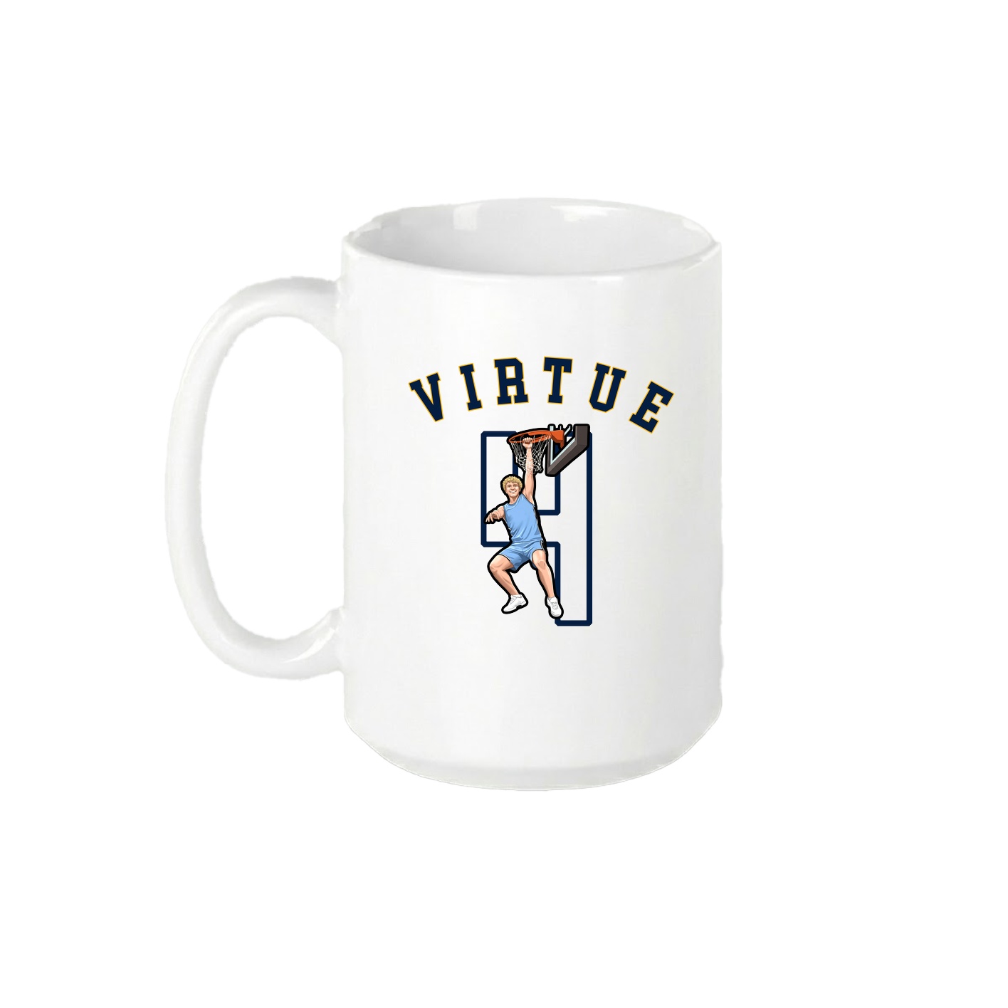 15oz Coffee Mug — Shirsey Arch in White