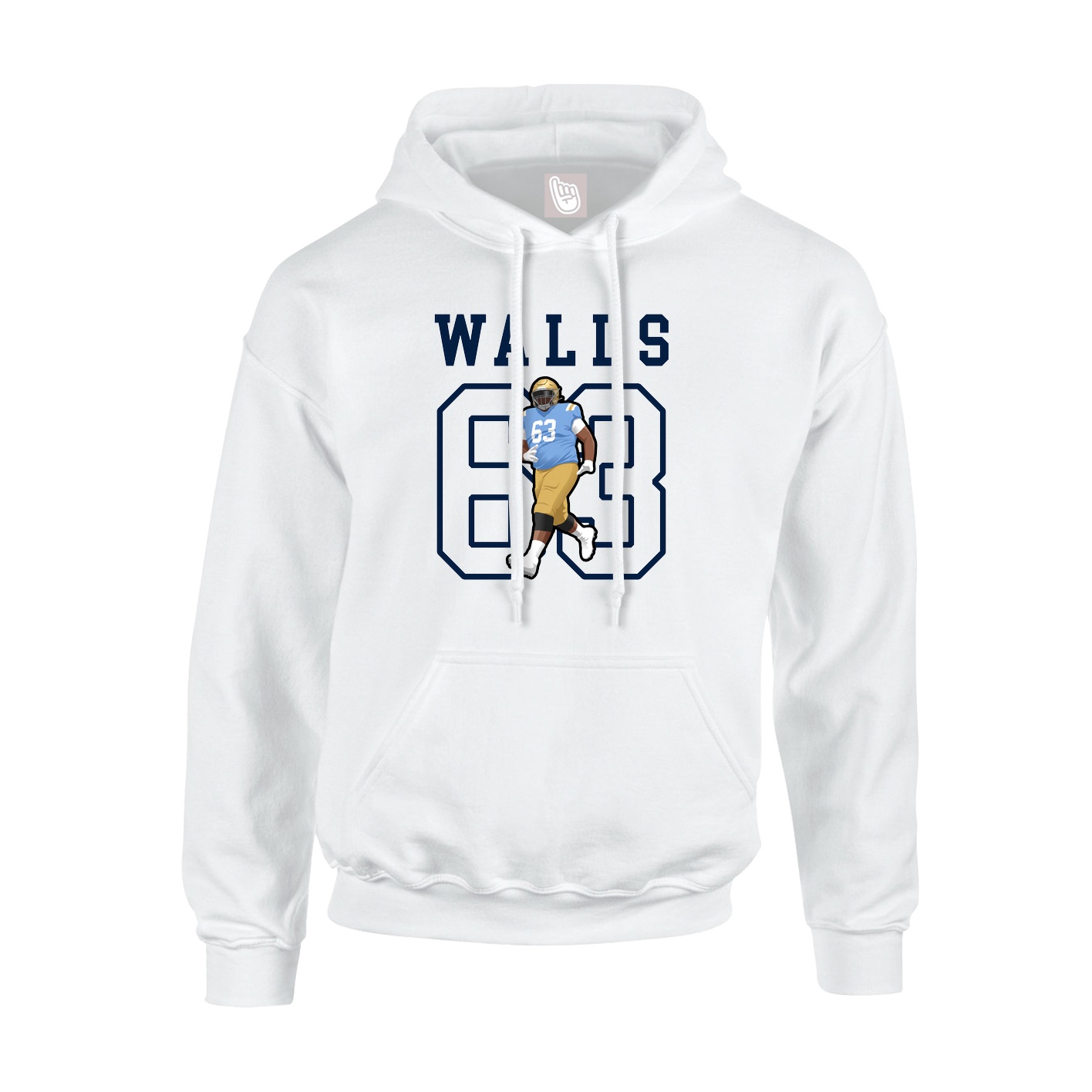 Youth Hoodie — Shirsey in White