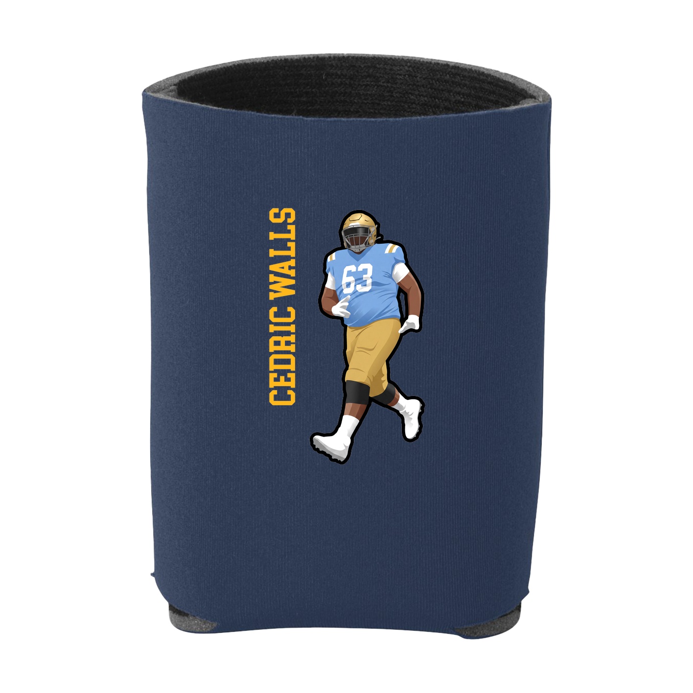 Can Holder — Name Vertical in Navy
