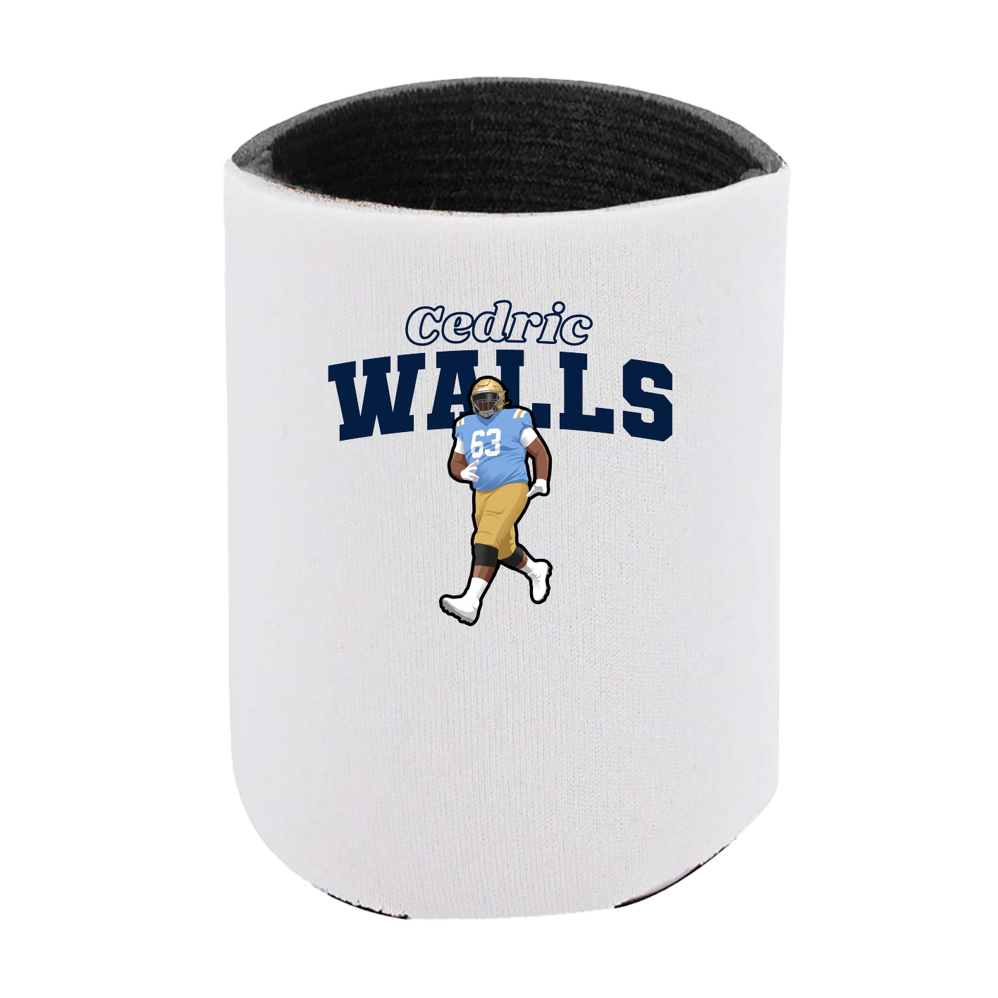 Can Holder — Name Arch in White