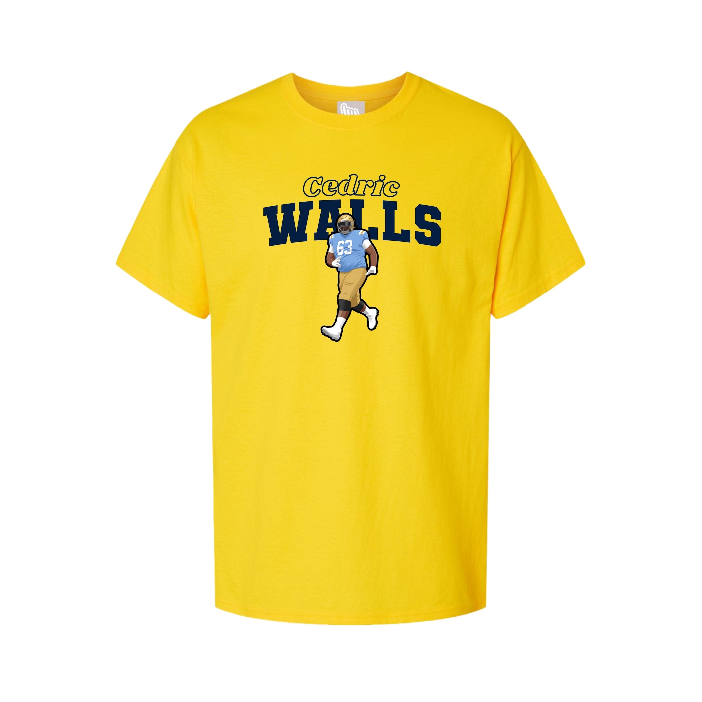 Tee — Name Arch in Gold