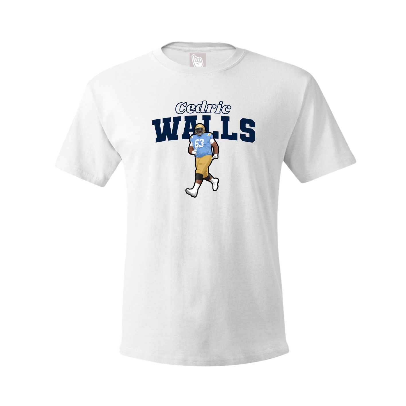 Tee — Name Arch in White