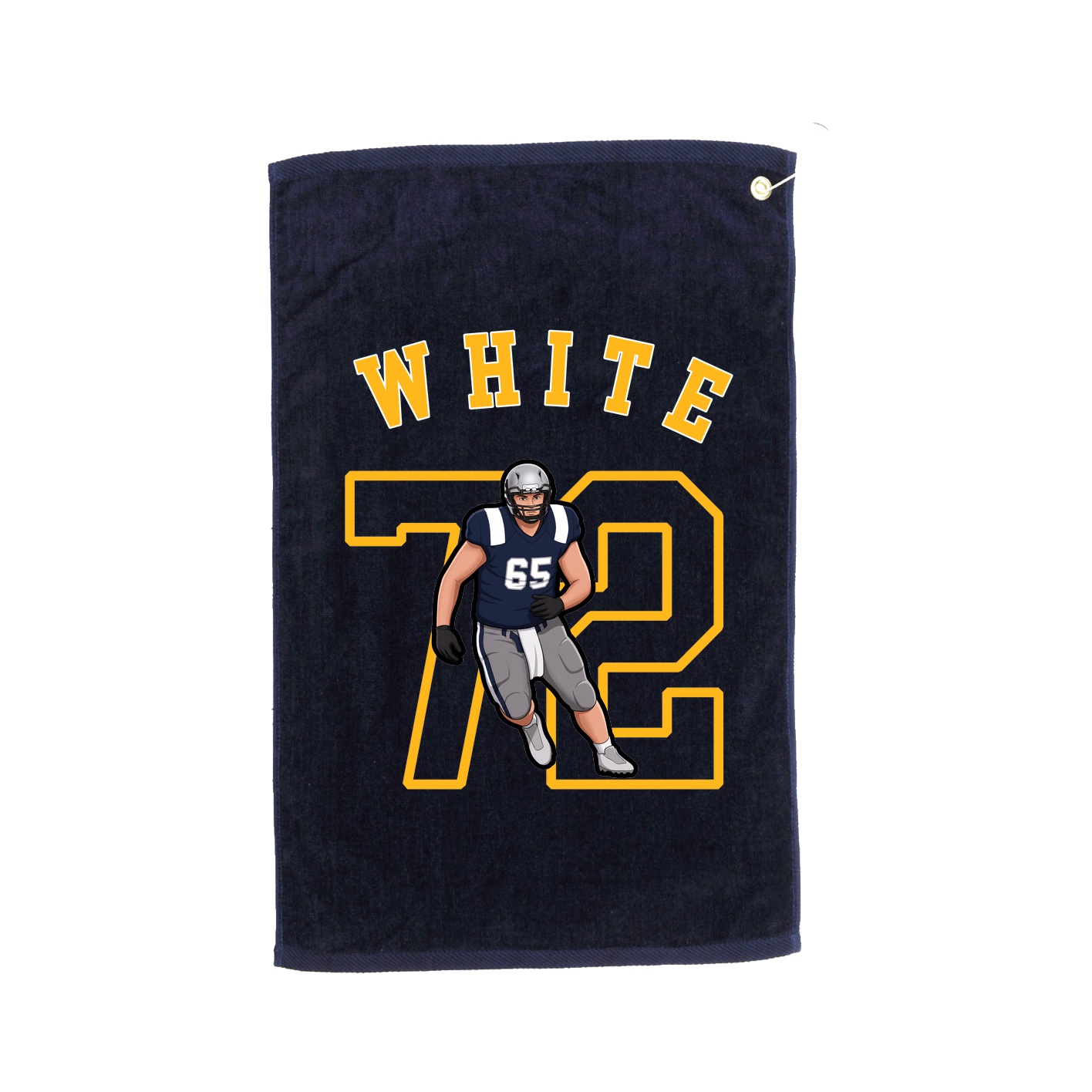 Golf Towel — Shirsey Arch in Navy