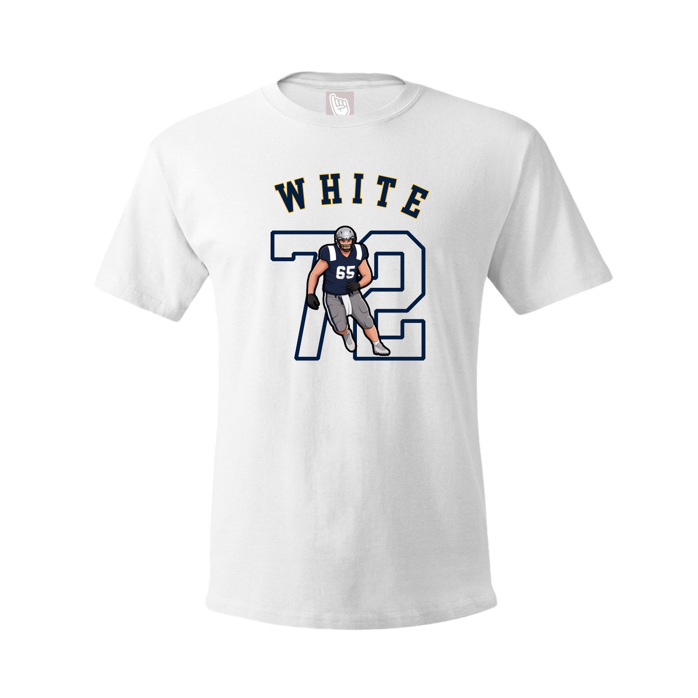 Tee — Shirsey Arch in White