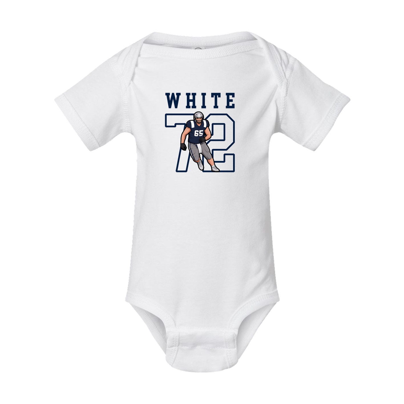 Baby Onesie — Shirsey in White