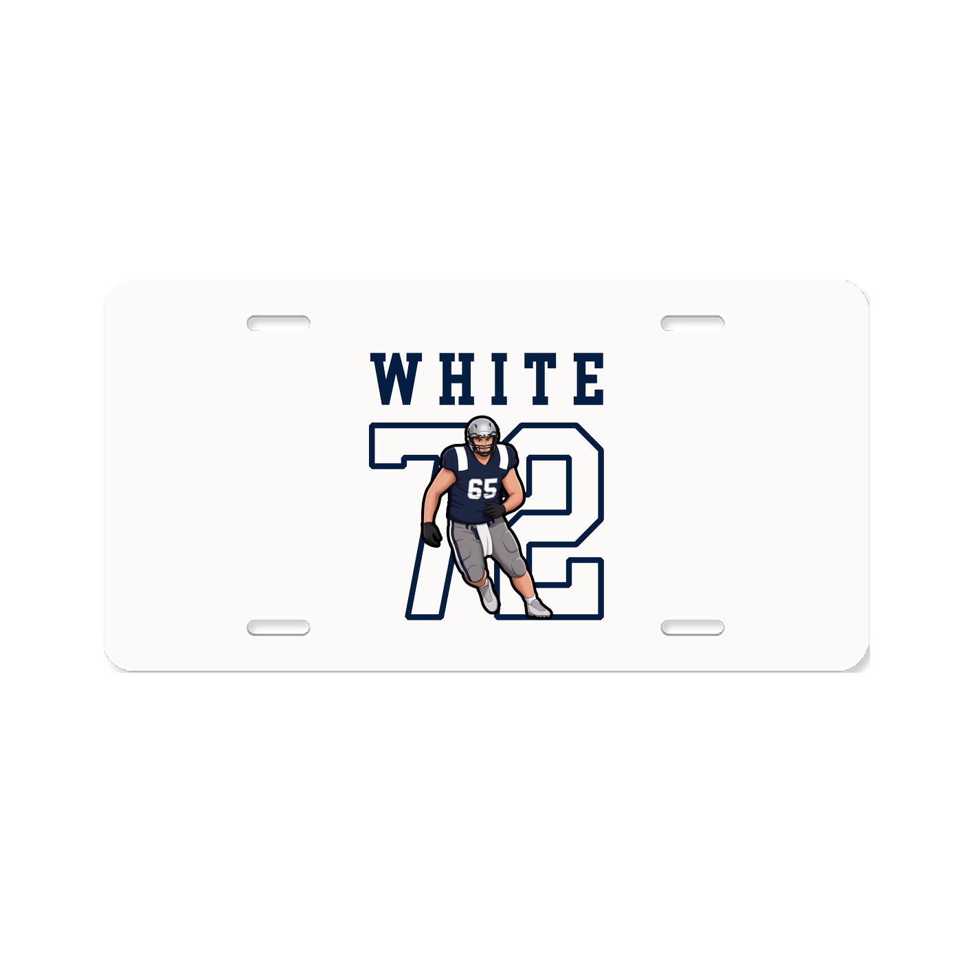 License Plate — Shirsey in Classic