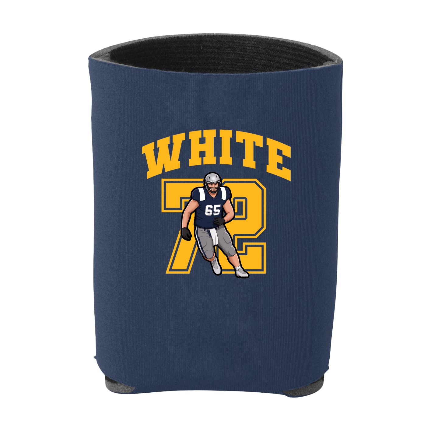 Can Holder — Number in Navy