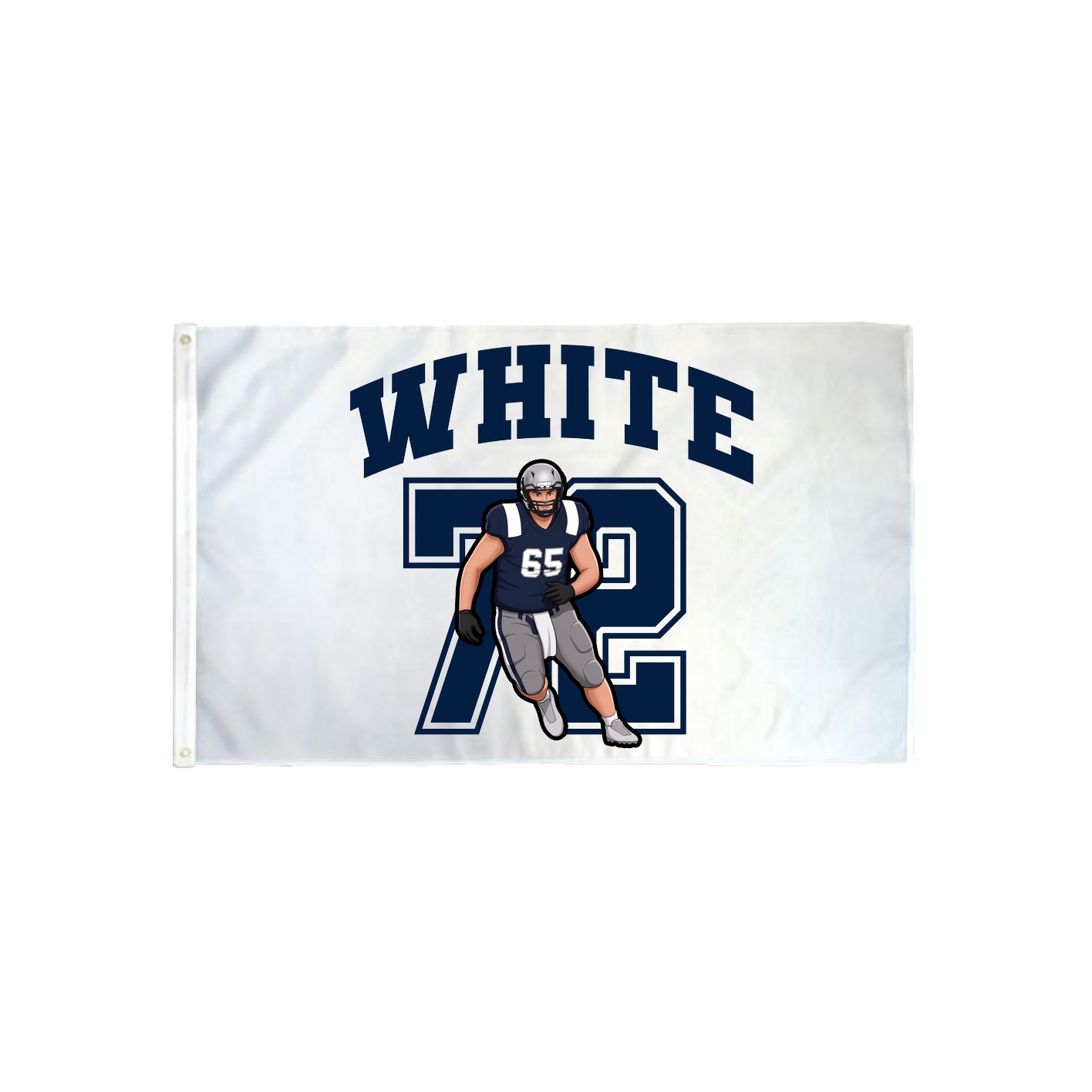 3x5 Flag — Number in Classic