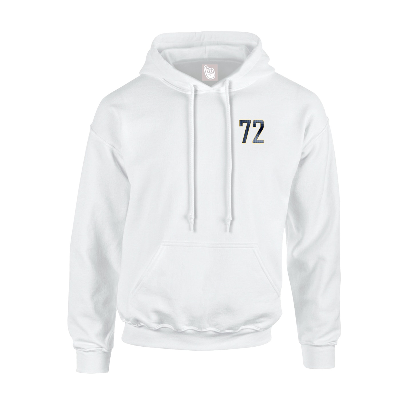 Hoodie — Front Shirsy in White