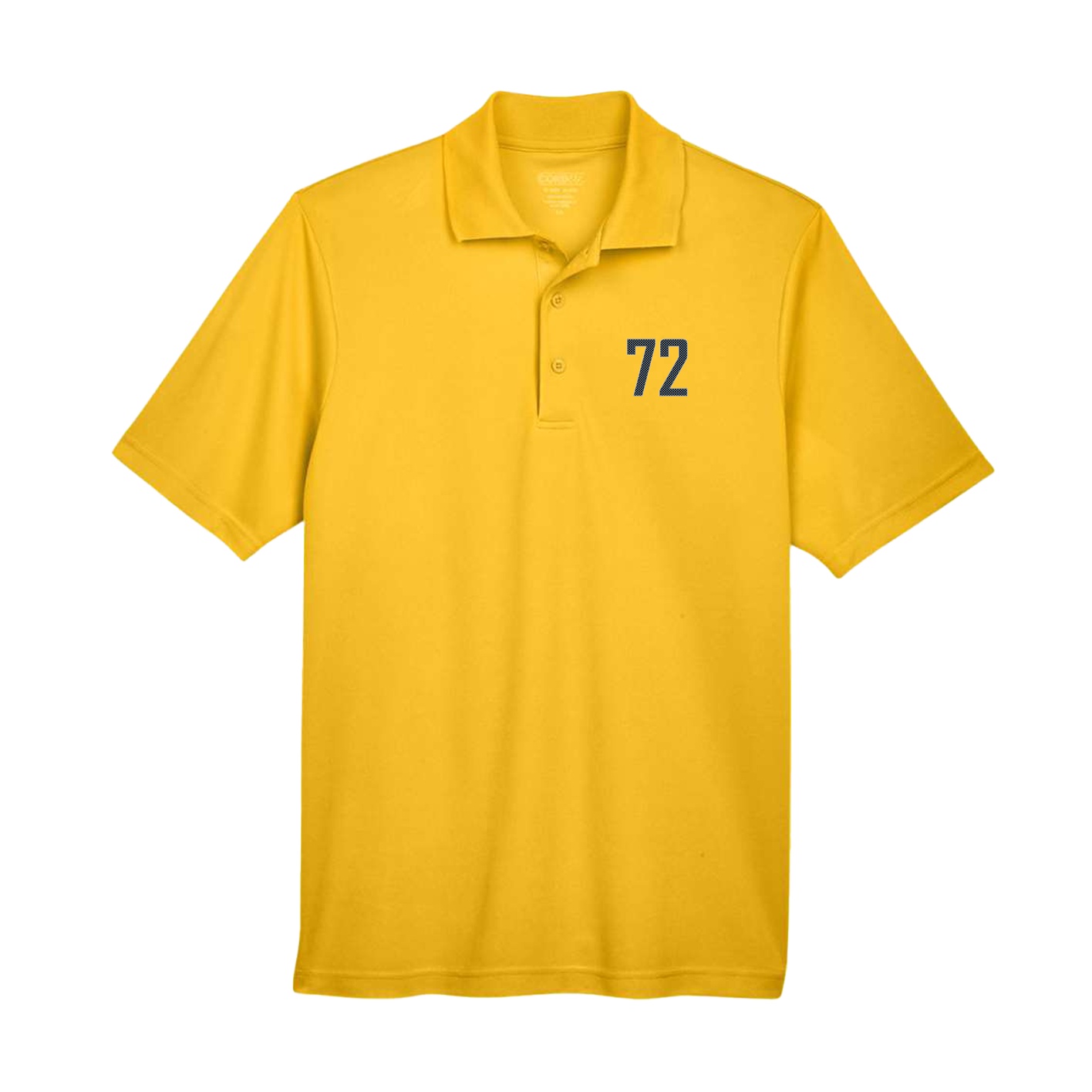 Performance Polo — Front Shirsy in Gold