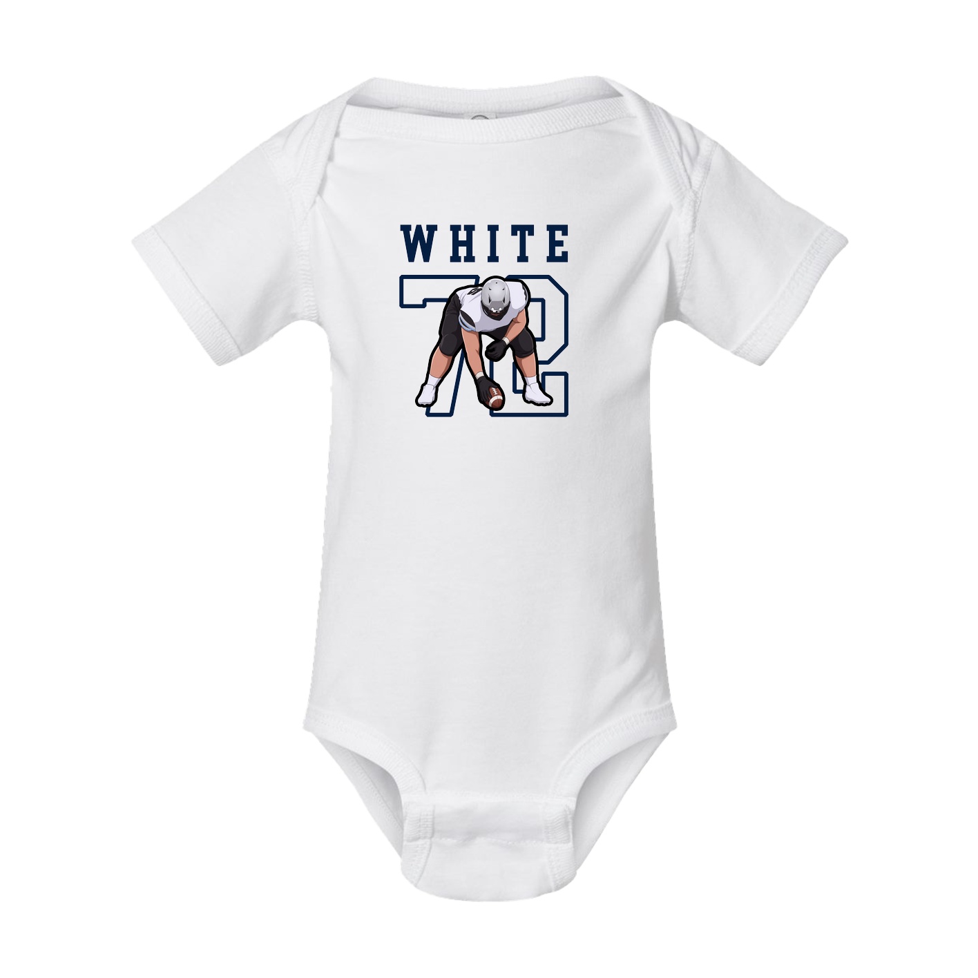 Baby Onesie — Shirsey in White