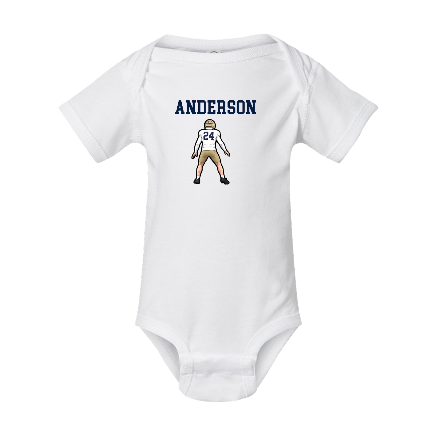 Baby Onesie — Shirsey in White