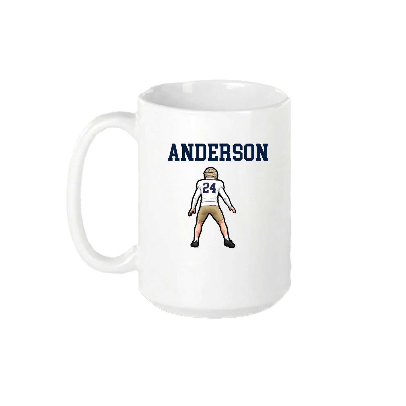 15oz Coffee Mug — Shirsey in White
