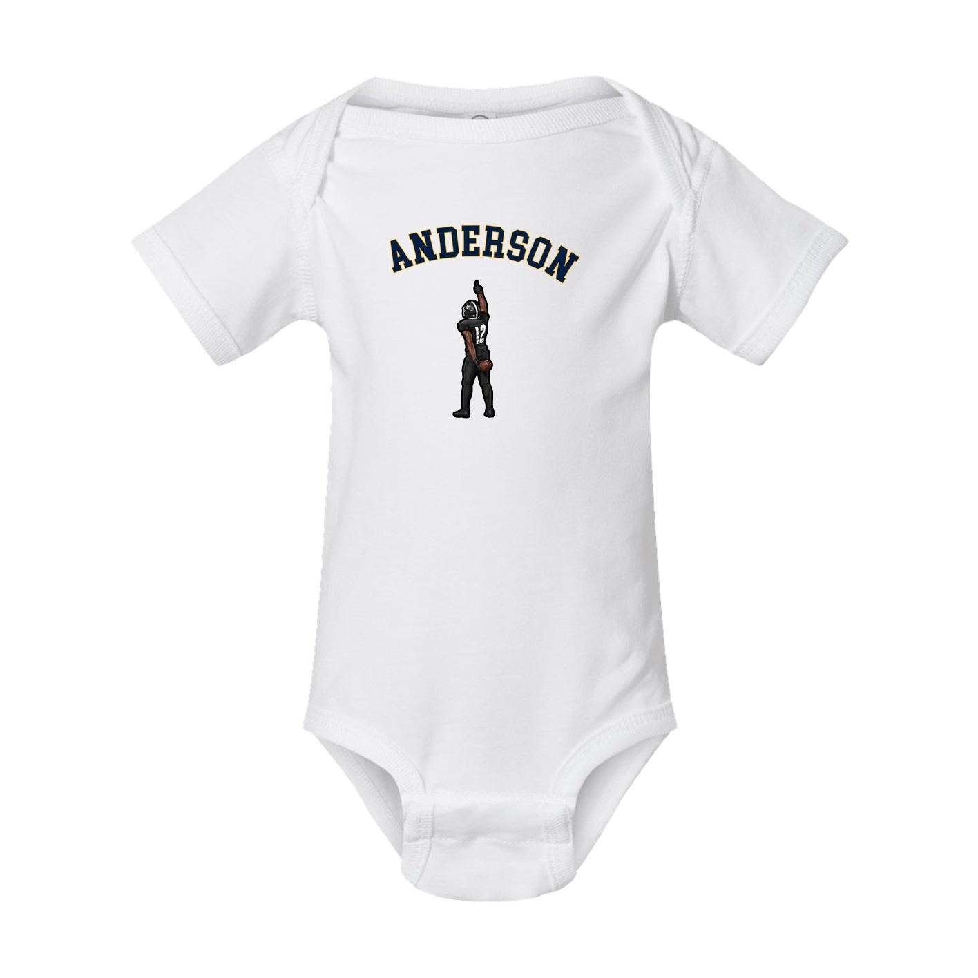 Baby Onesie — Shirsey Arch in White