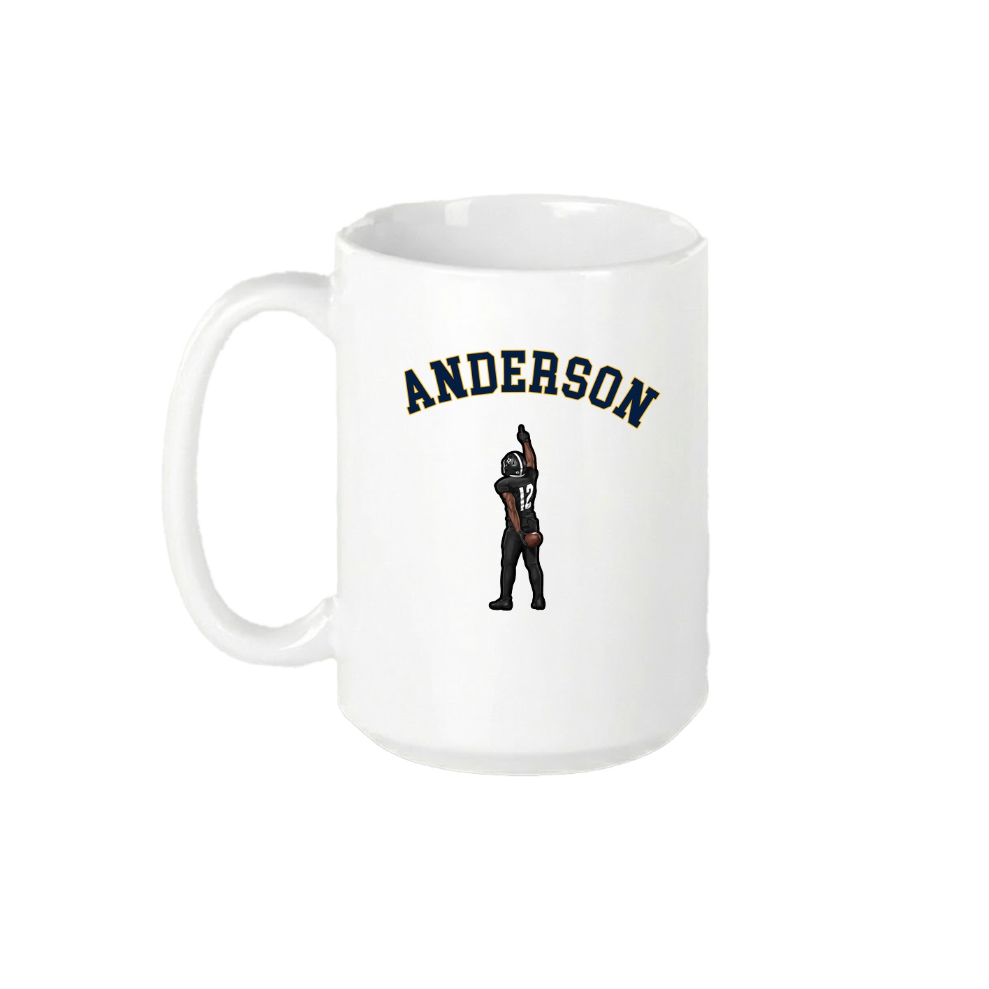 15oz Coffee Mug — Shirsey Arch in White