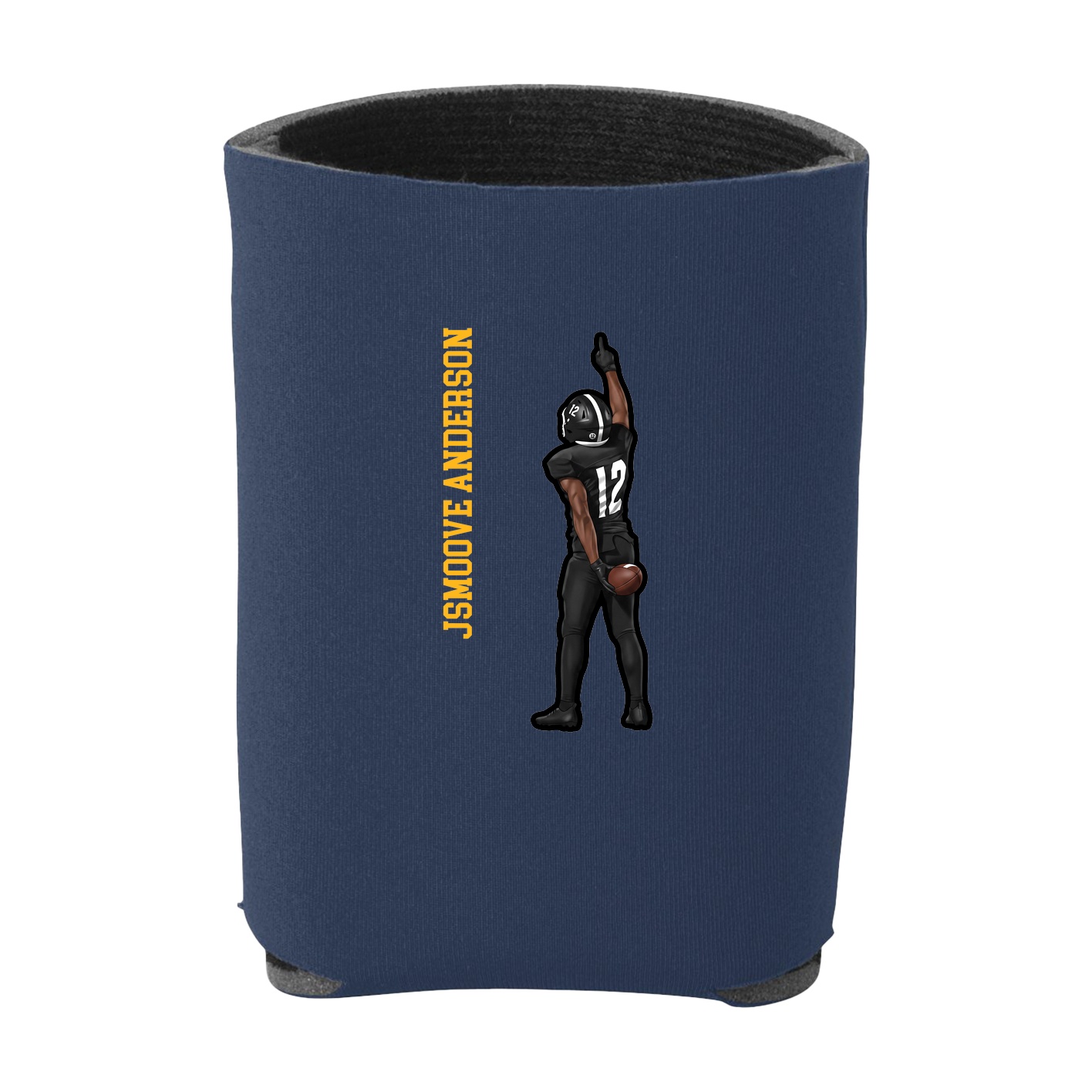 Can Holder — Name Vertical in Navy