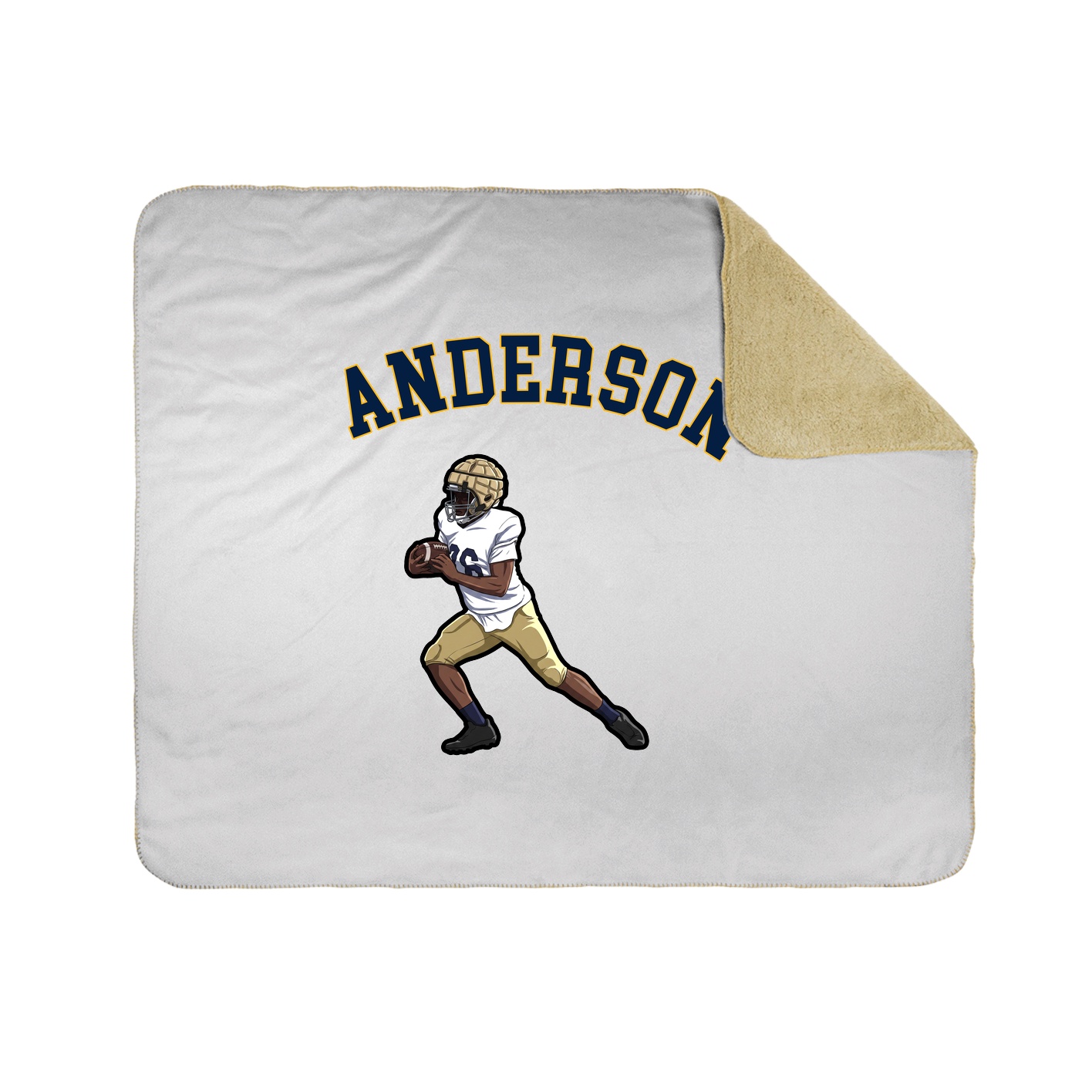 Throw Blanket — Shirsey Arch in White